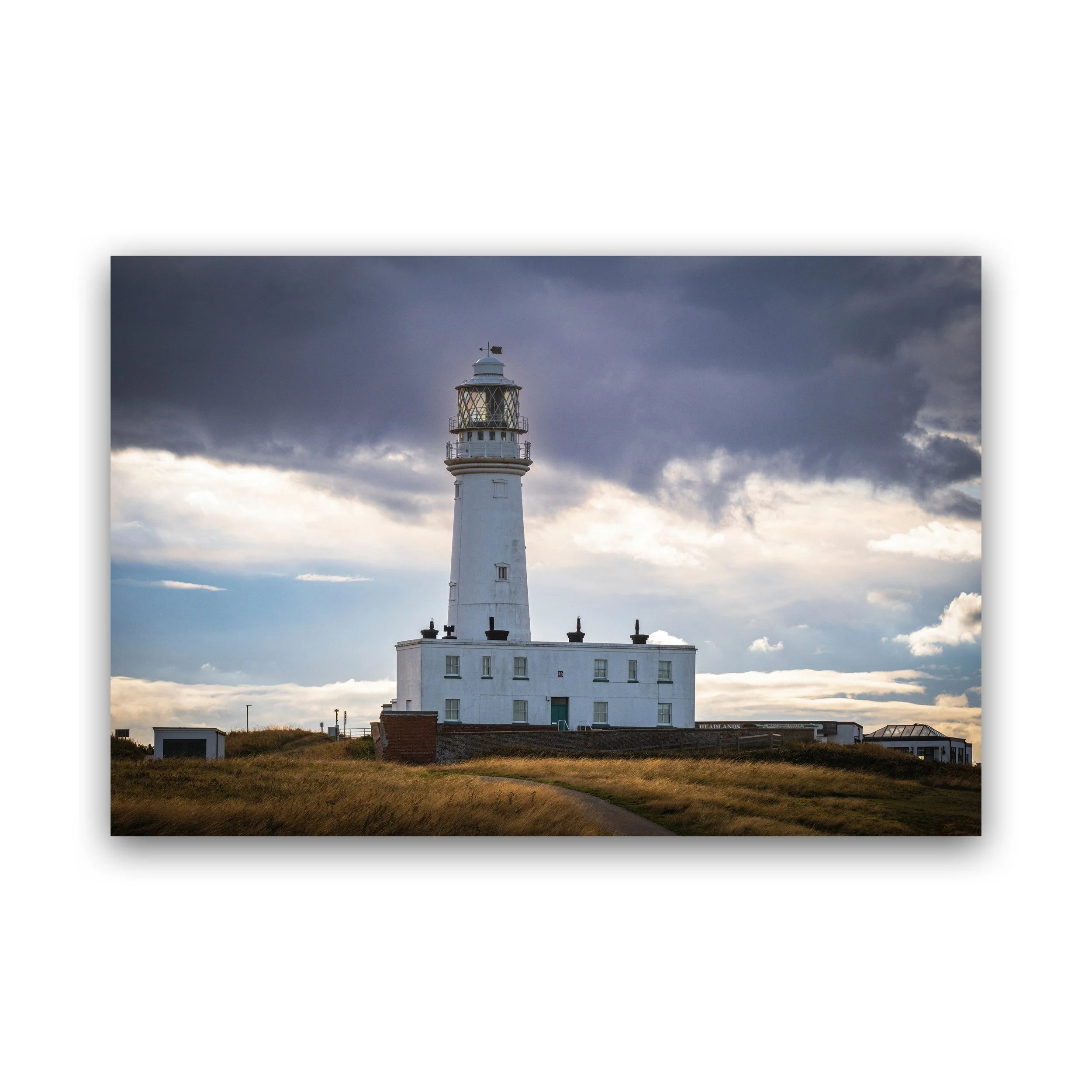 Flamborough Head Lighthouse Premium Wall Art Print