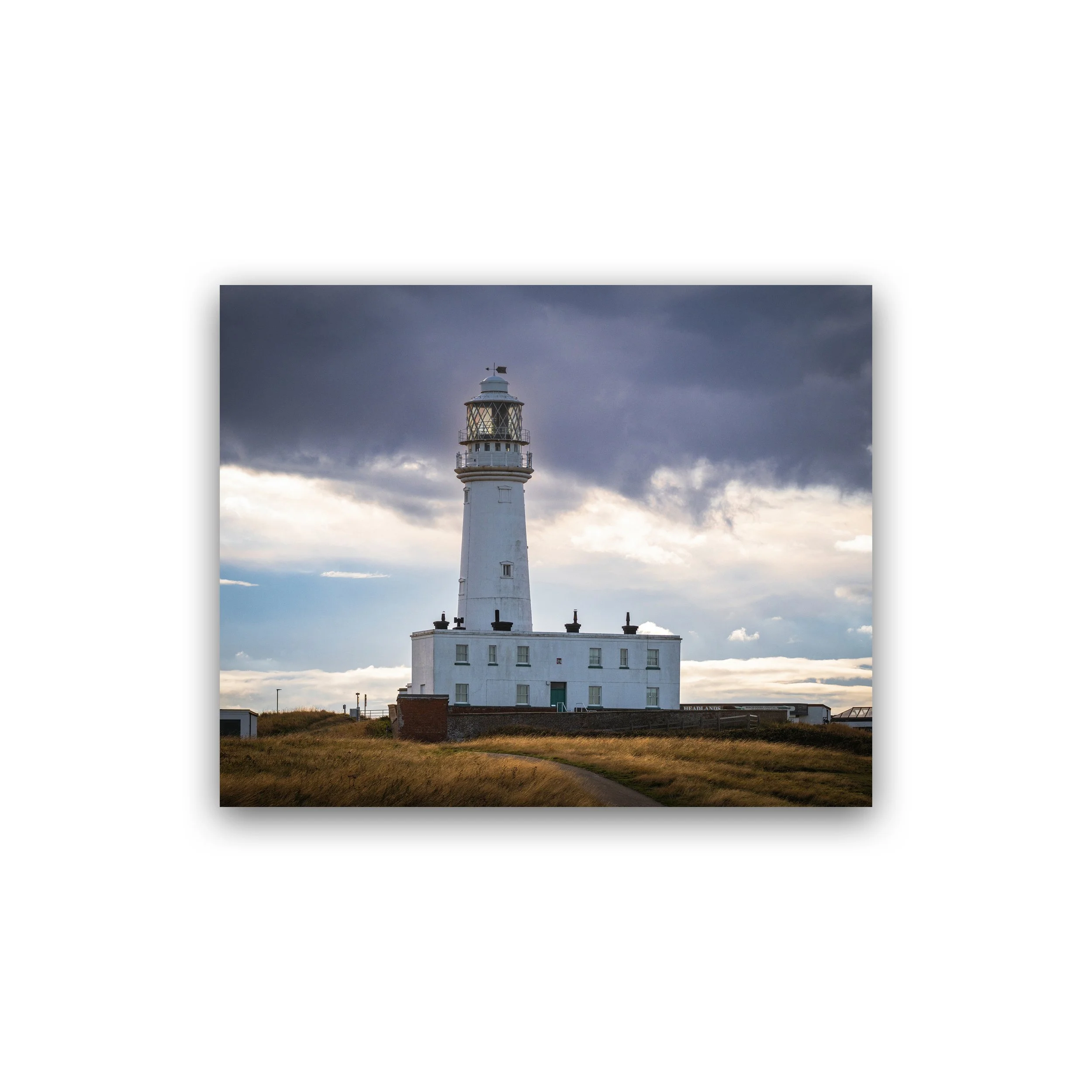 8x10 - Flamborough Head Lighthouse Premium Wall Art Print.jpg
