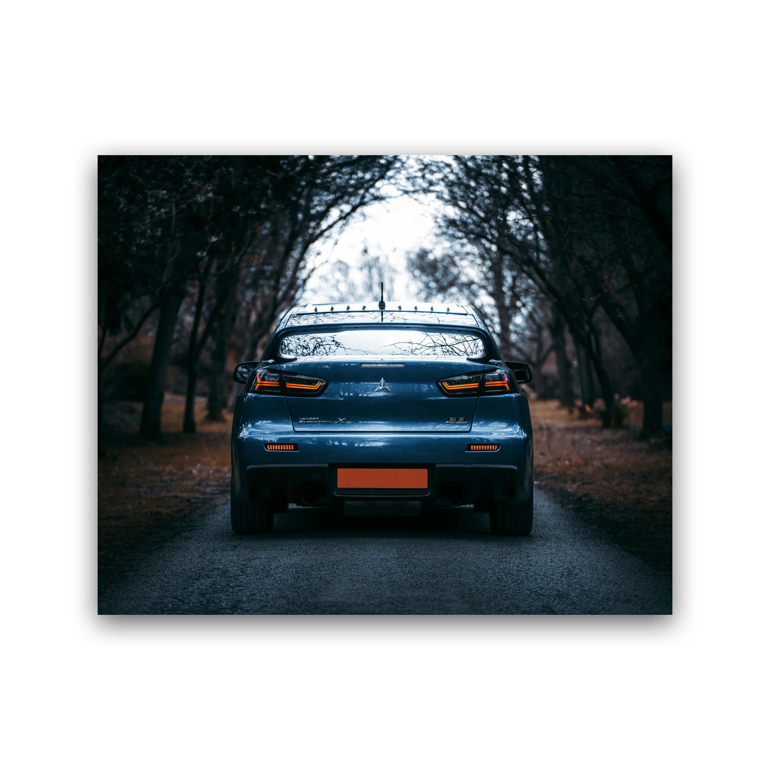 16x20 - Mitsubishi Lancer Evolution X Premium Wall Art Print.jpg