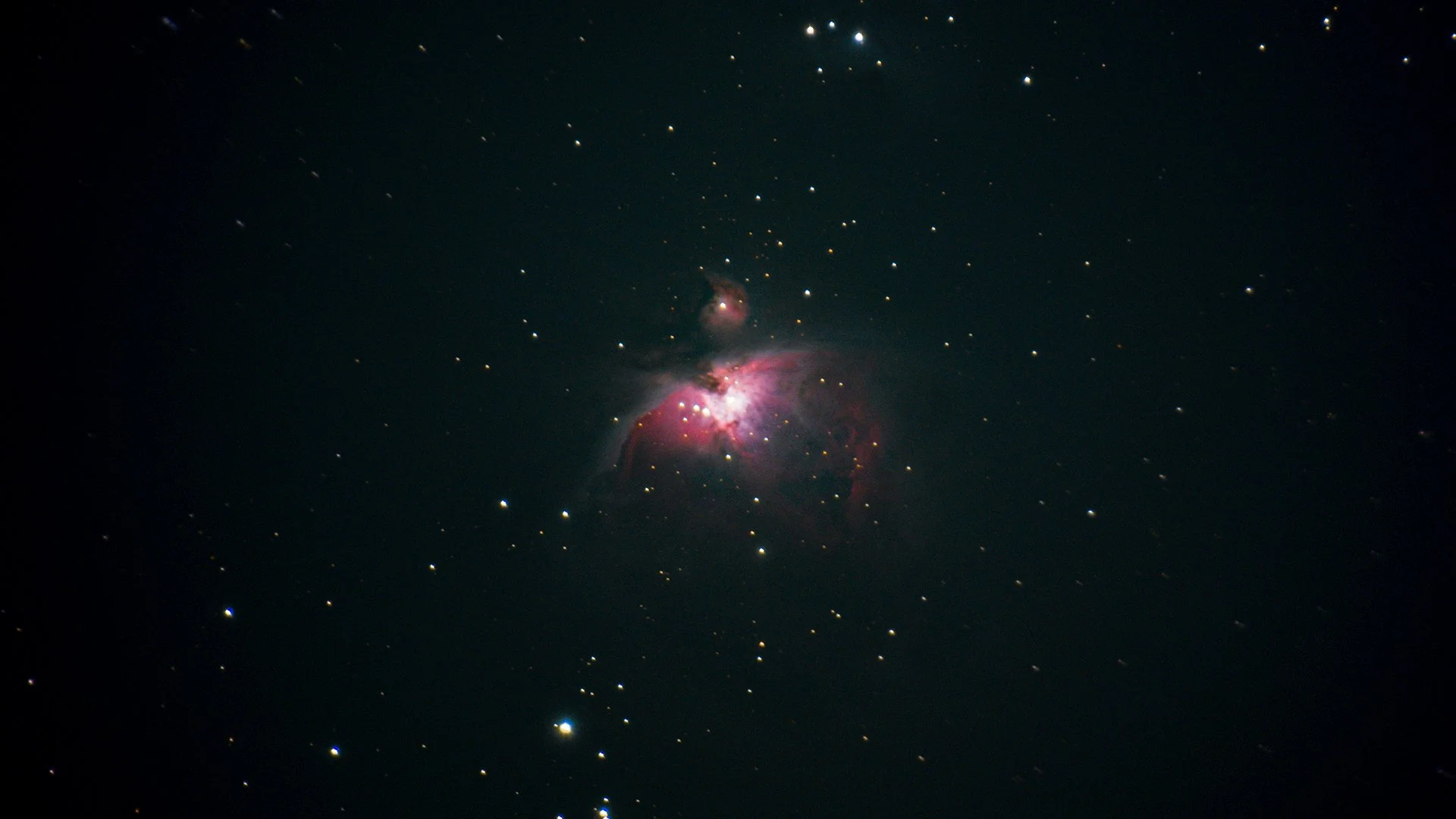 A photo of the Orion Nebula, taken by Liamoxoart