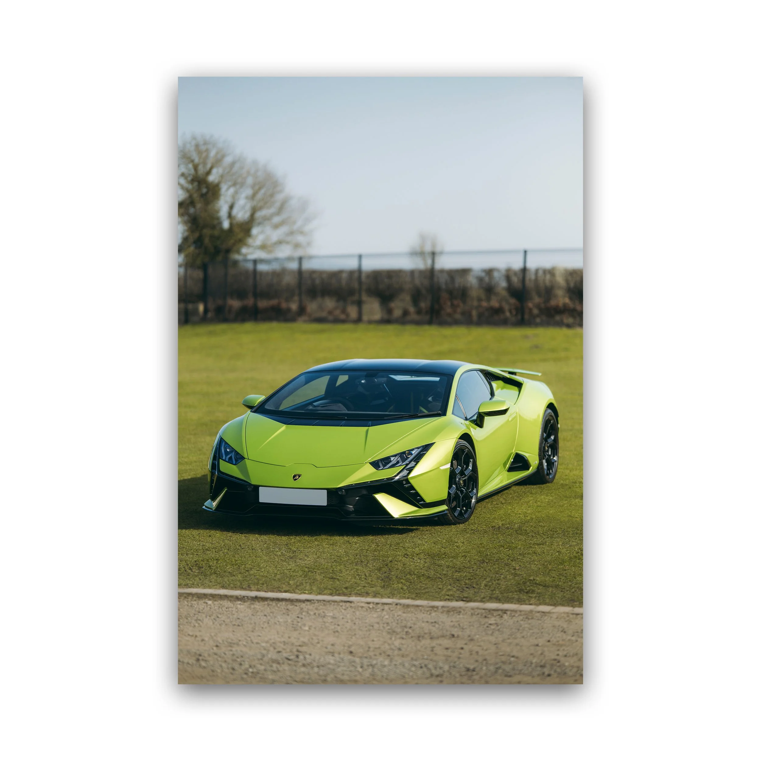 Lamborghini Huracán Tecnica Premium Wall Art Print