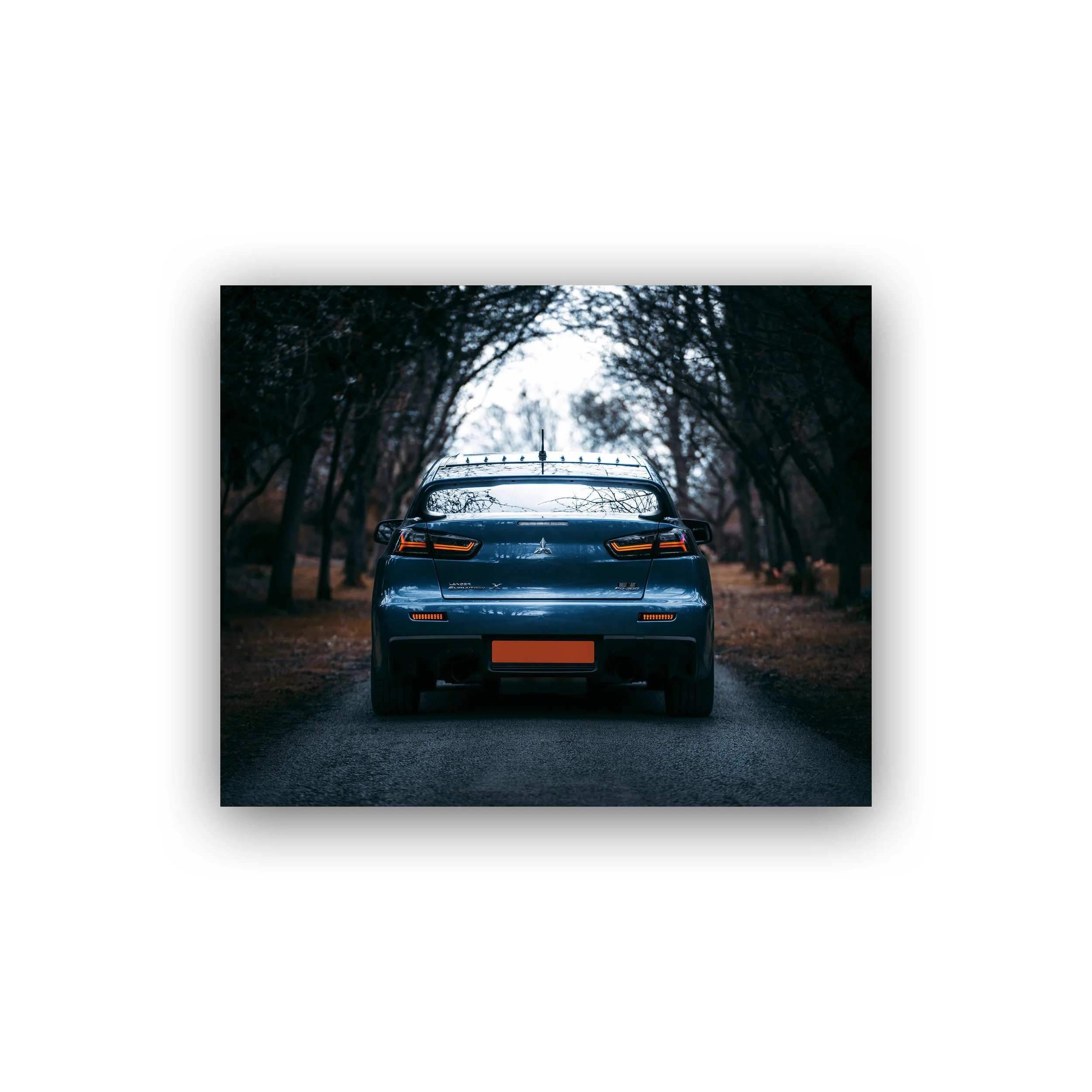 8x10 - Mitsubishi Lancer Evolution X Premium Wall Art Print.jpg