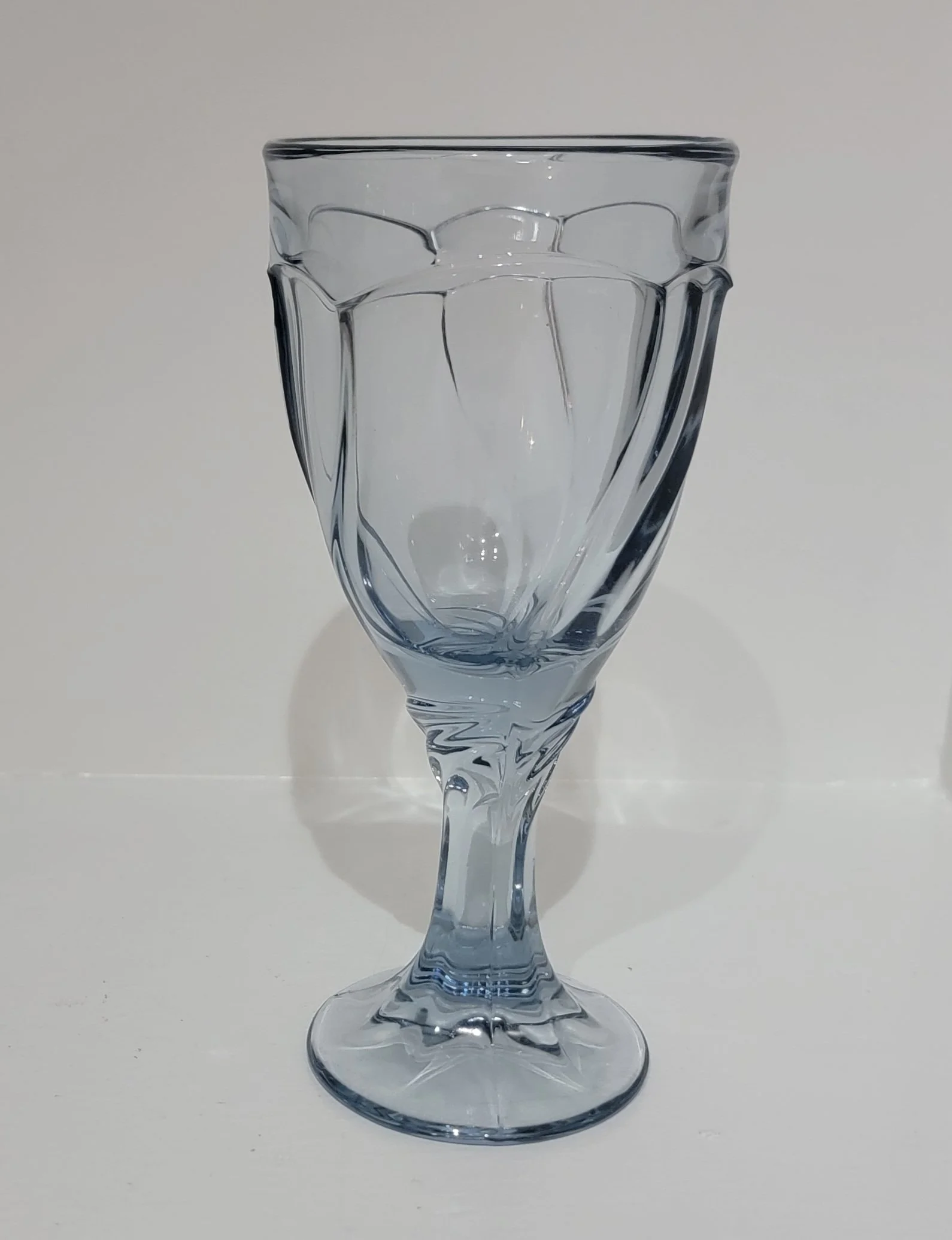 Noritake Sweet Swirl Light Blue Goblets • Quantity in Stock: 5