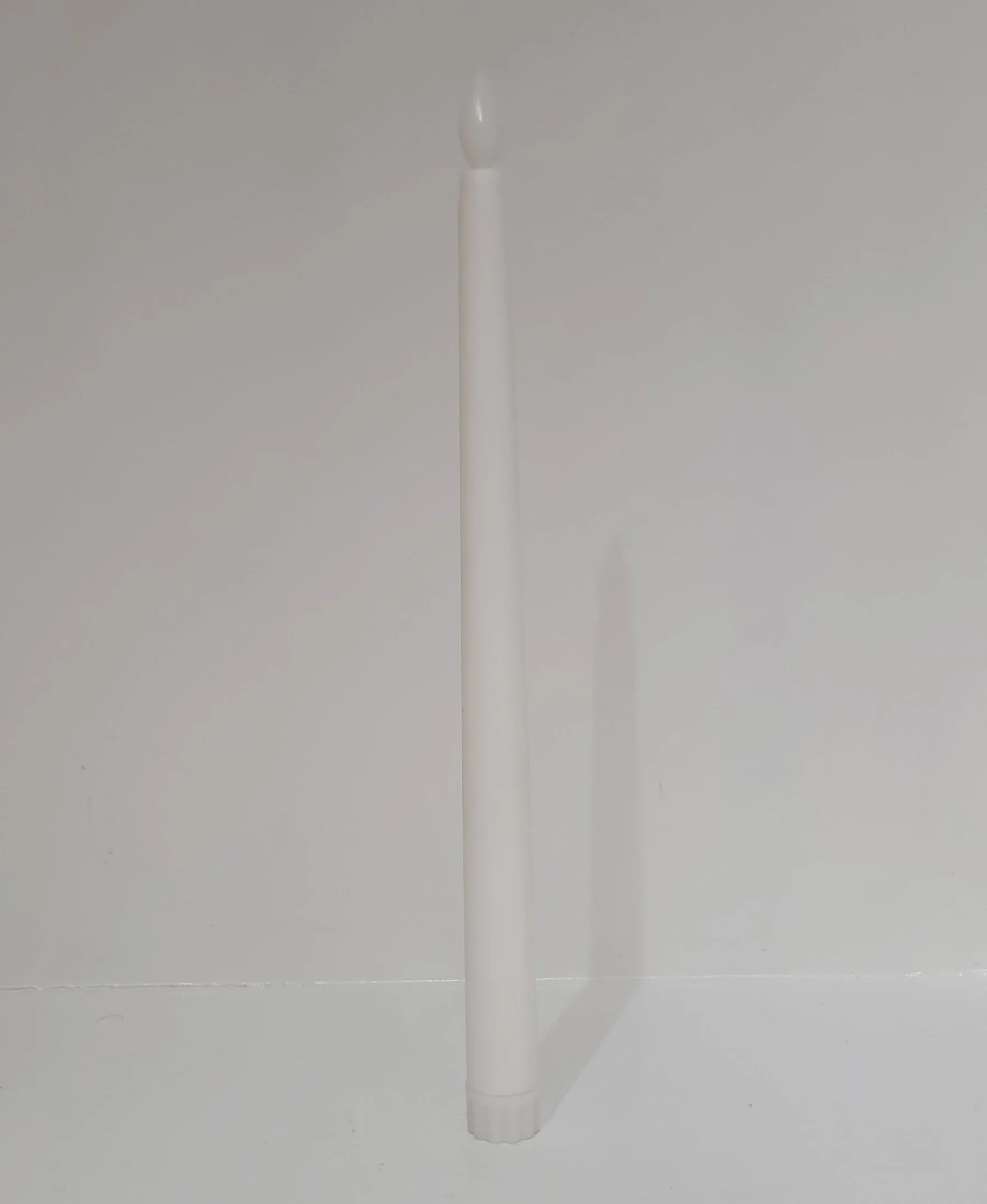 10" LED Flickering Light - Flameless Battery Operated Taper Candles in WHITE •
Quantity in Stock: 6