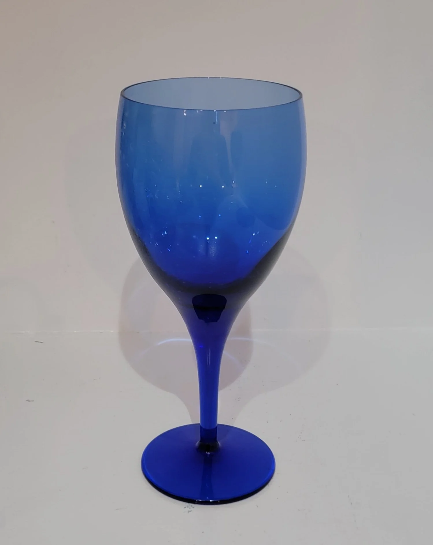 Cobalt Blue Wine Glass • Quantity in Stock: 1