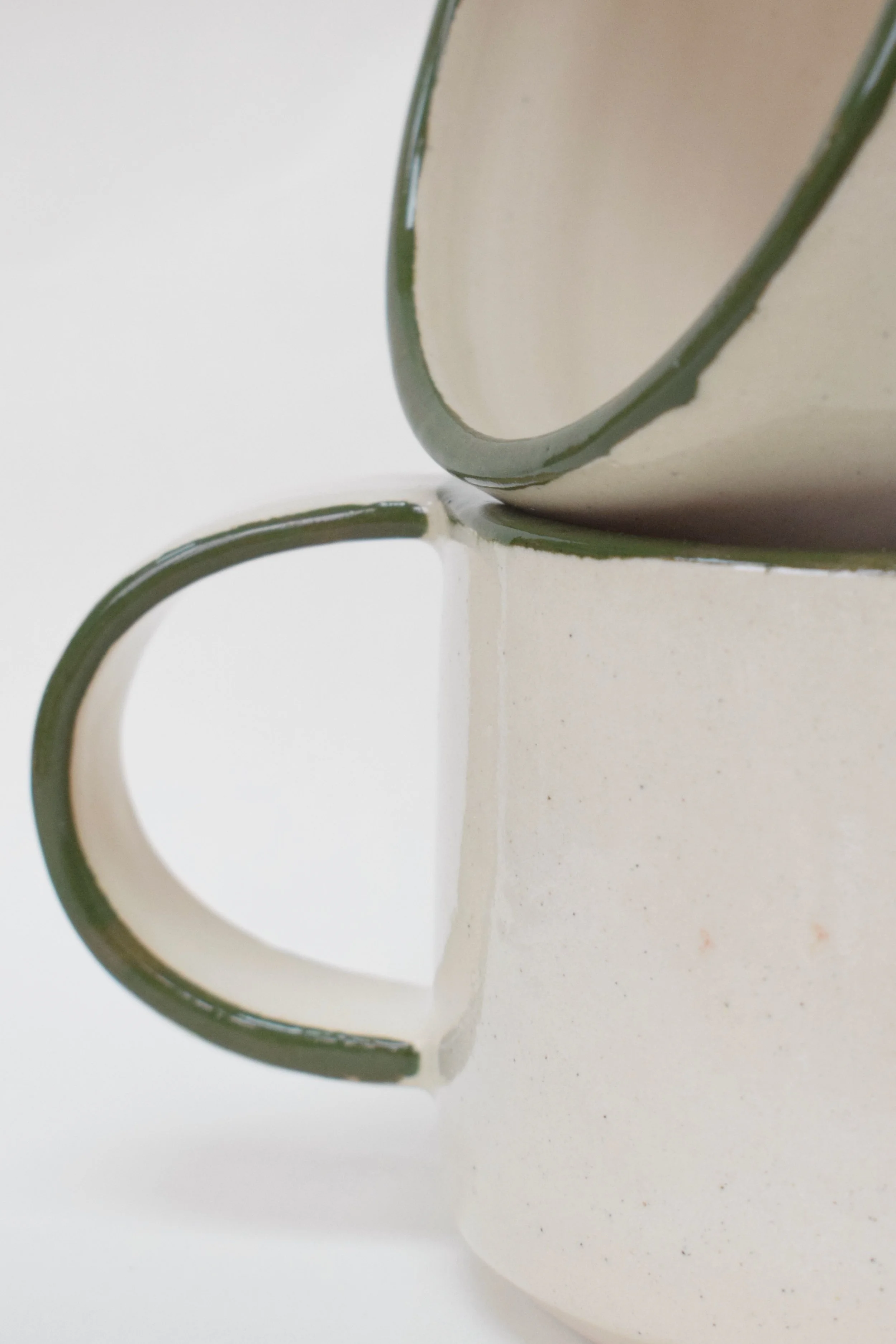 J Lucas Pottery_green edge coffee cup_closeup.jpeg