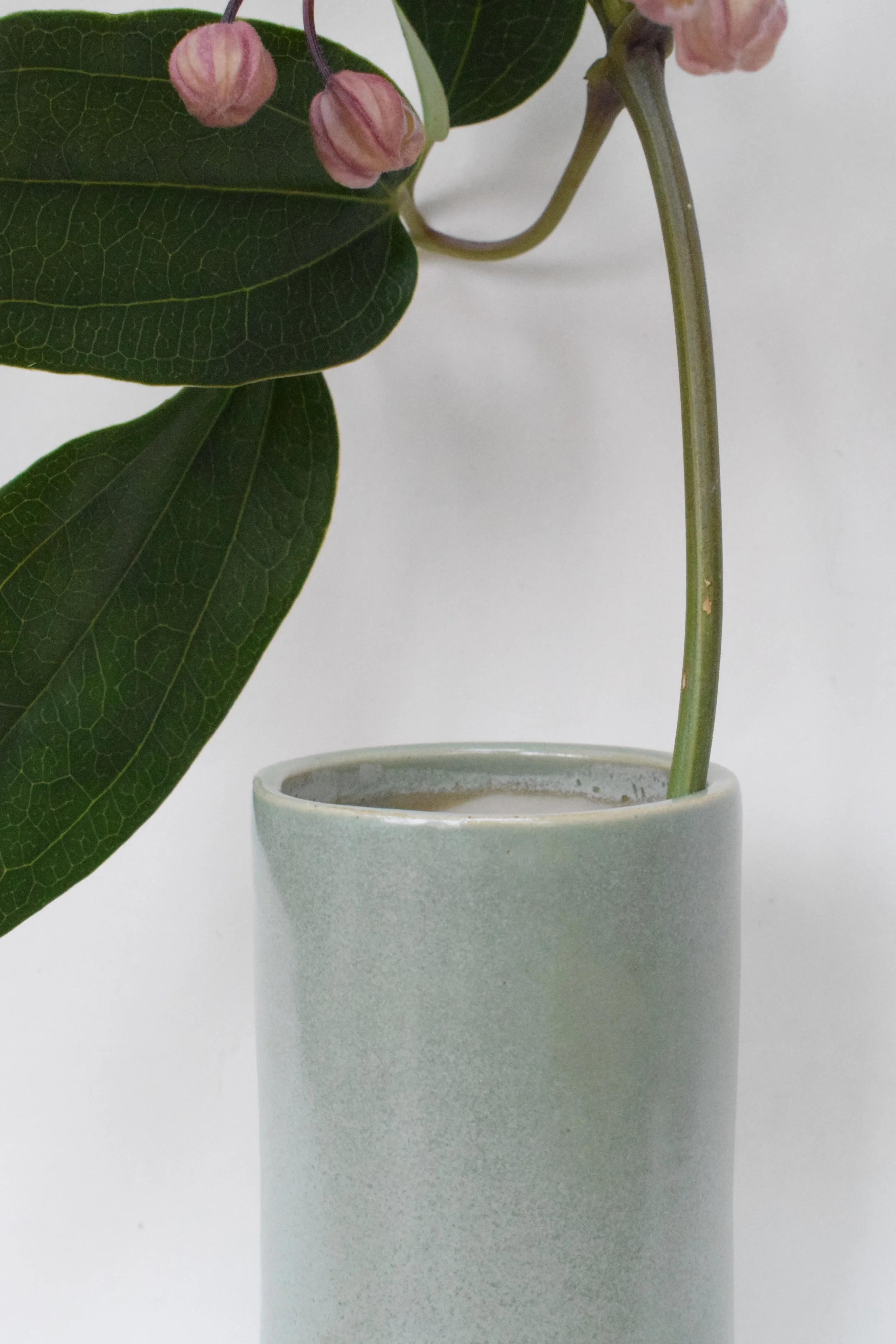 J Lucas Pottery_green small vase_closeup.jpeg