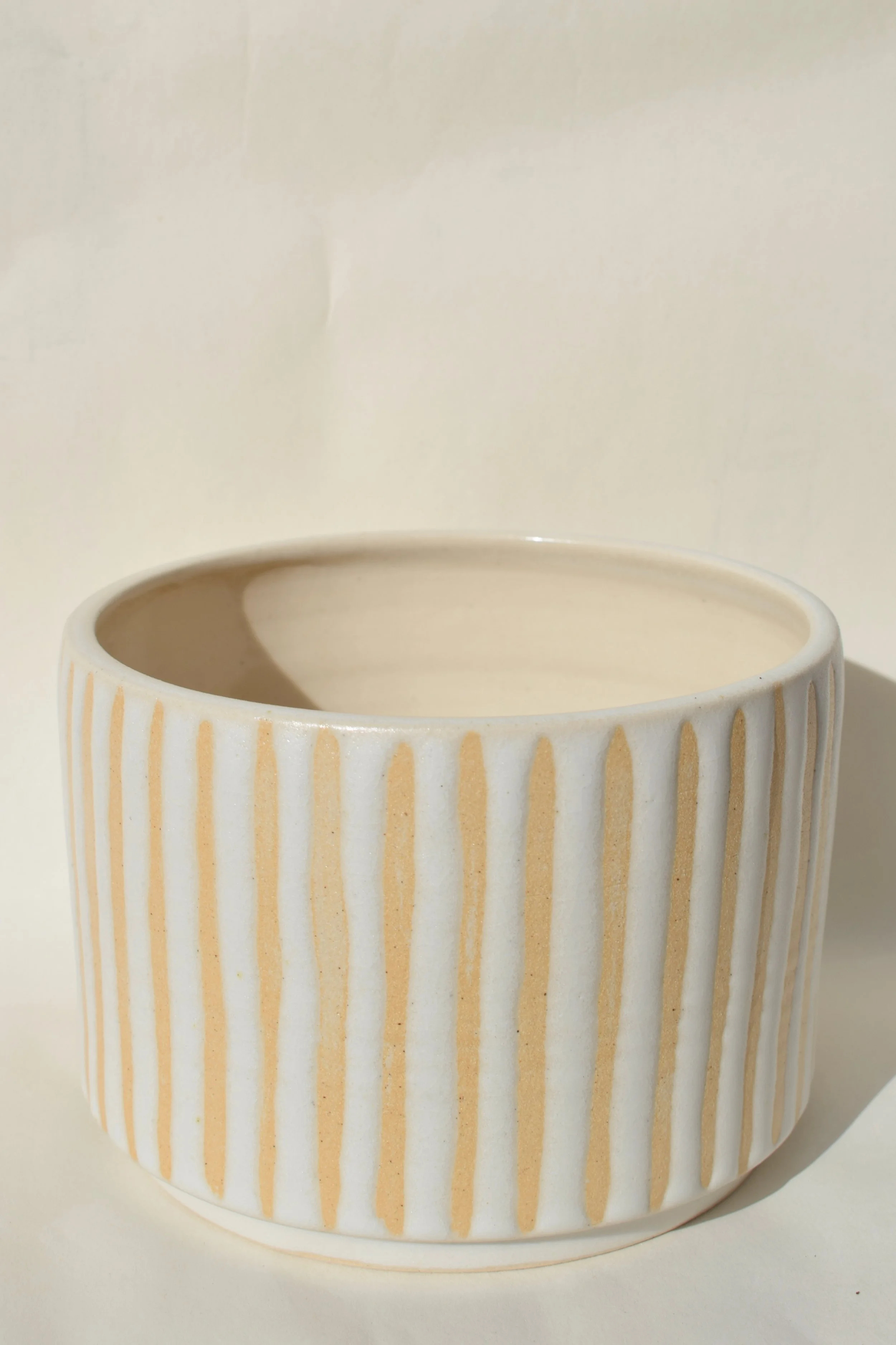 J Lucas Pottery_cotton stripe large plant pot.jpeg