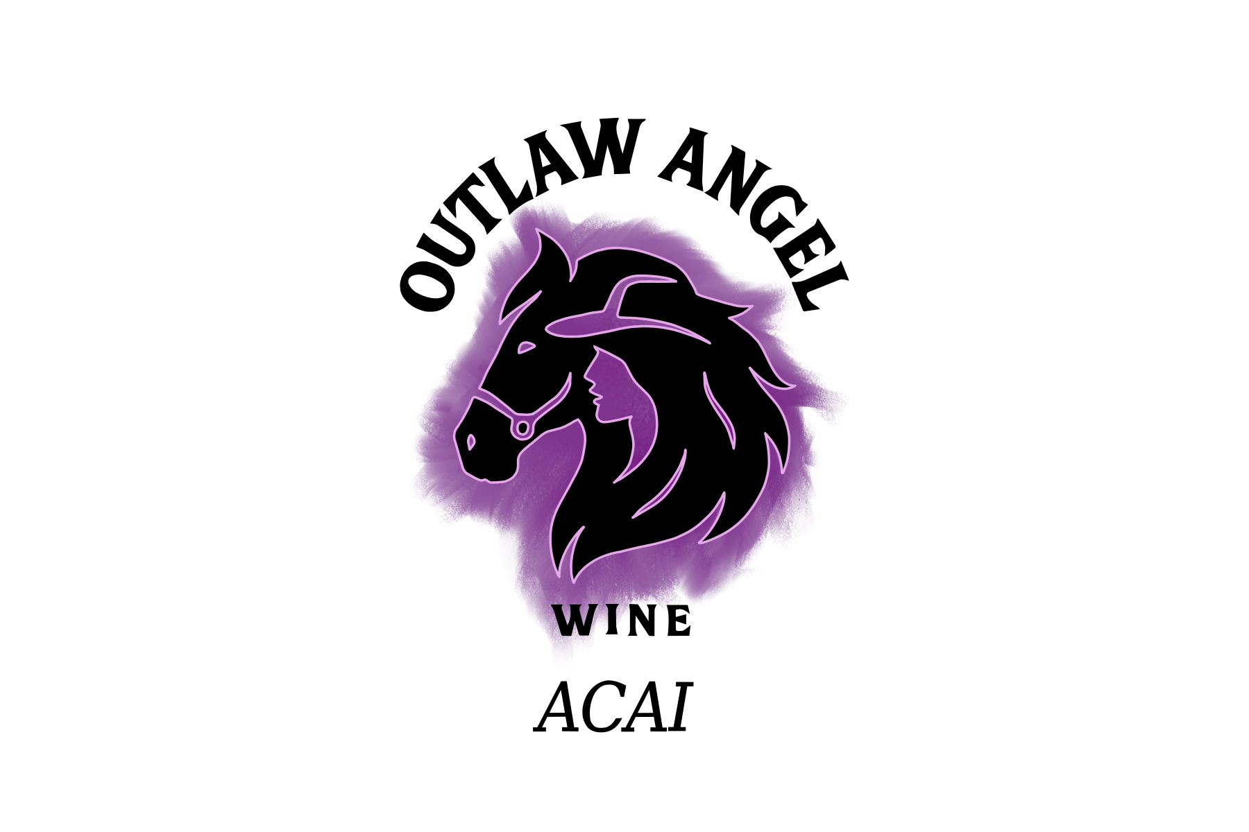 A stylized illustration of a lion's head in profile with a female figure integrated into the mane, in black and purple outlines. The letters 'WIFT' are below the lion's head.