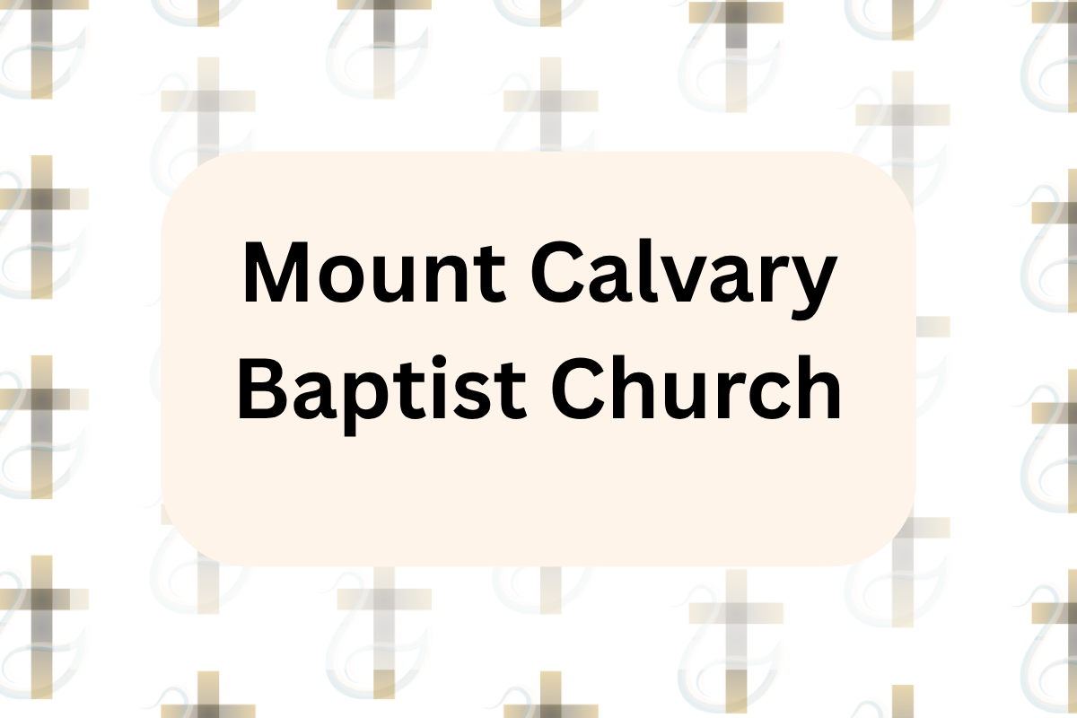 Mount Calvary Baptist Church