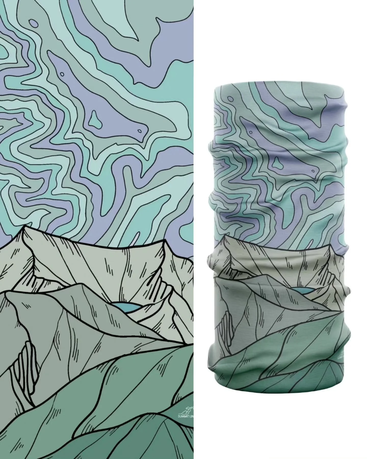 Are you winter ready? A sneak peak of my new Lake District inspired headwear/buffs dropping soon!✨✨ 

Design is a digital illustration of Blencathra with the sky made up of the actual contours of the summit and surrounding ridgelines!

Available in 2