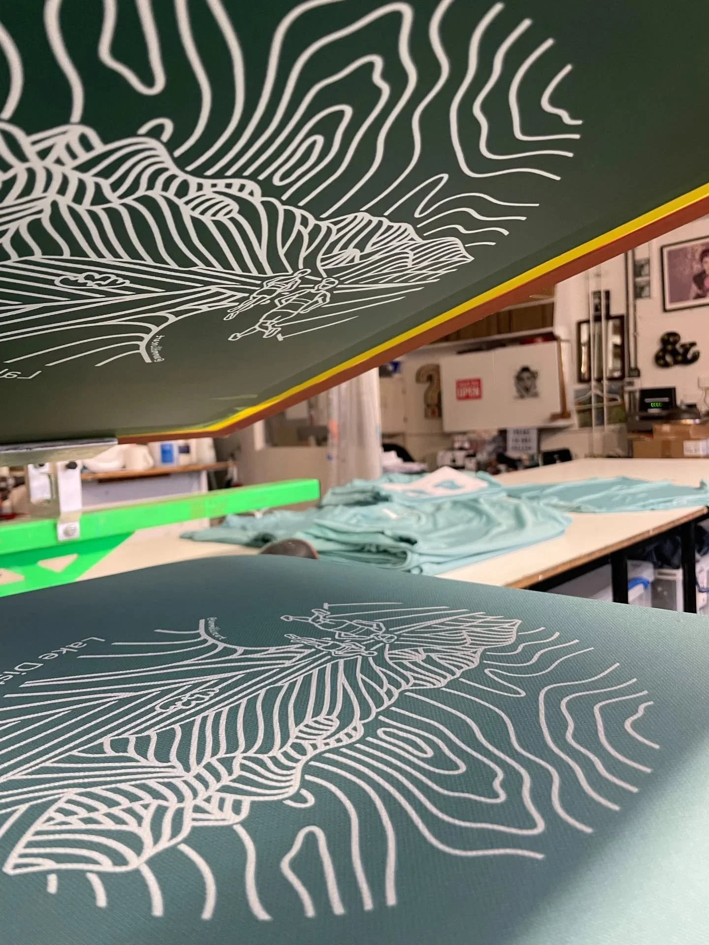 Full circle Run the Fells Tee. Design to Print to taking for a spin!

Designed by hand in Keswick.
Printed by hand in Kendal.
Made for the Lake District Fells.

Thank you @bendodge for your help putting these together!