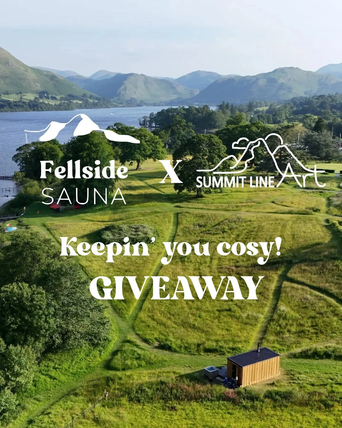 Keepin' you cosy GIVEAWAY! 

The light evenings and clear weather is just round the corner but to get us through until then, we are keepin' you cosy with - 

2 x @fellsidesauna wood fired sauna sessions
2 x @summitlineart Blencathra buffs

How to ent