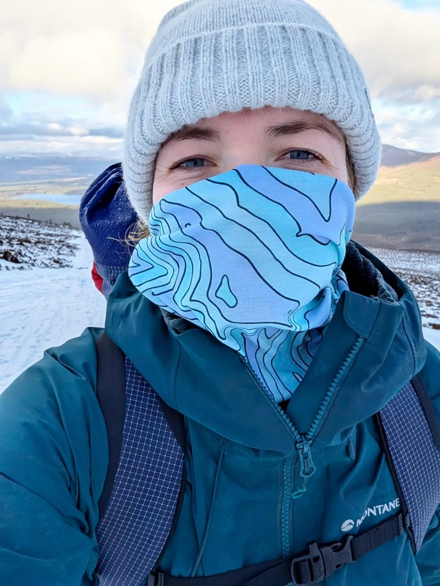 There's a big grin under there because I saw my first Blencathra buff in the wild yesterday and I didn't recognise the person wearing it! 

I did always wonder when I would see one out and about so thank you to the lady running down the railway path 