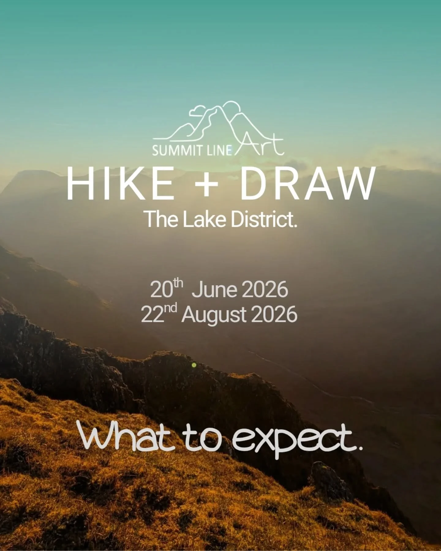 NEWS - Hike+Draw dates have just been released for summer 2026!

Thank you so much to those who have already signed up!

I'm looking forward to meeting you!

Lorna