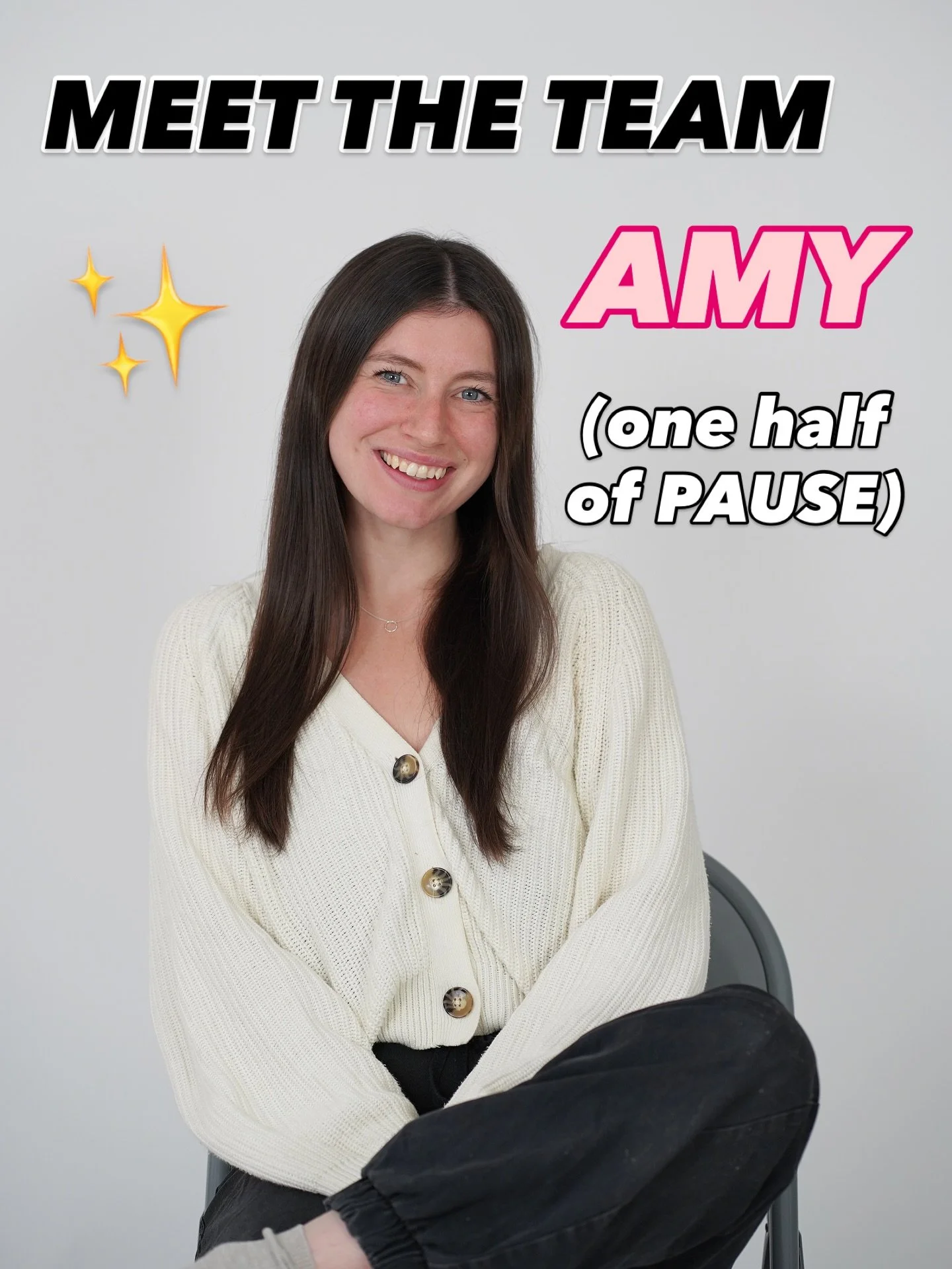 MEET AMY 👋 One half of Pause Creative Studios 📸

Get to know the faces behind the business 🤭

Join the waitlist for early bookings and discounts via the link in bio ✨

🗓️LAUNCHING 6TH OCTOBER IN MACCLESFIELD

@pausecreativestudios | self-portrait