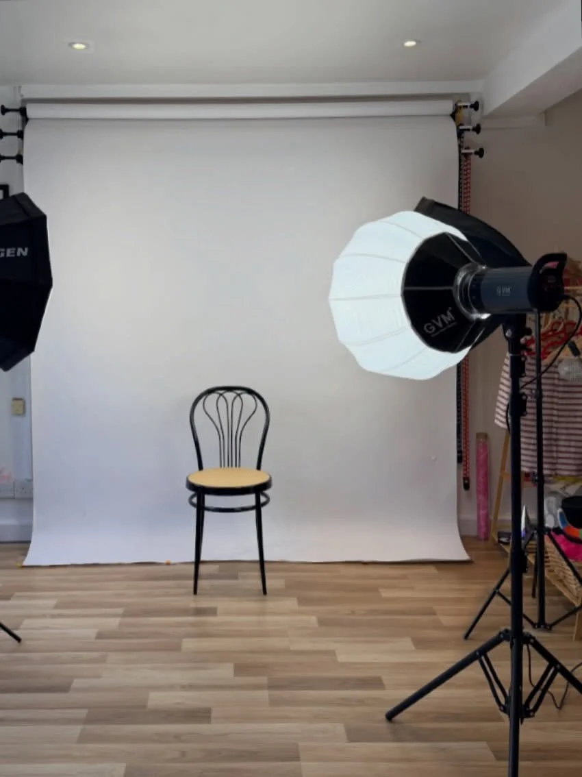 New Year, New Photos?📸

At Pause Creative Studios in Macclesfield take your own professional quality photos!

No photographer, just you, a private studio and a remote clicker to take the shots.

- Choose your session length (30 mins, 45 mins or 70 m