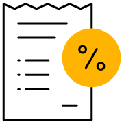 A digital illustration of a thermostat with a rounded rectangular shape, displaying the word 'OFF' and a partial circular gauge or dial.