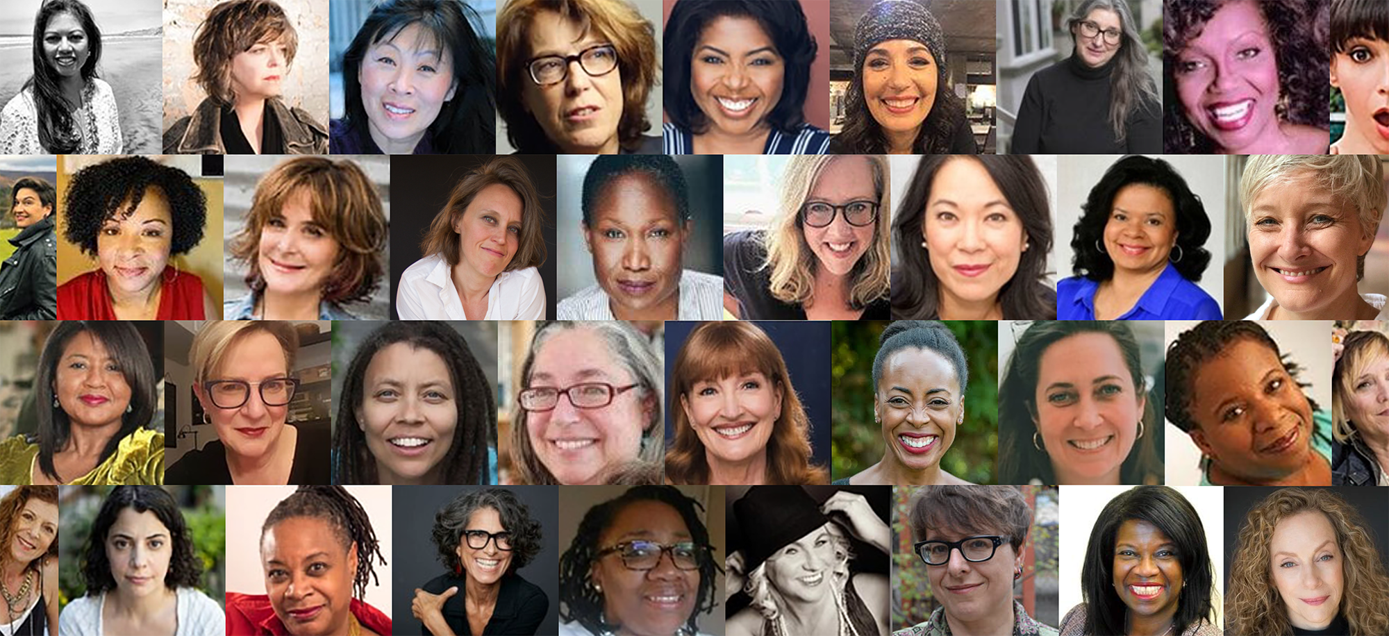 A collage of diverse women that are members of this organization.