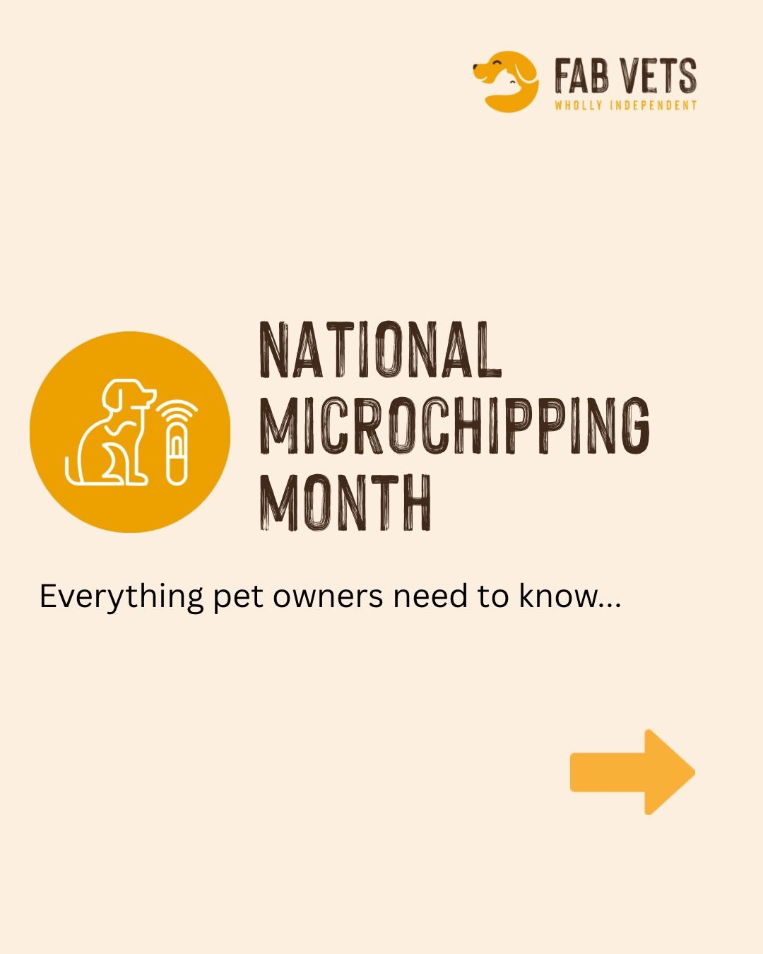 🐾 June is National Microchipping Month, and it&rsquo;s the perfect time to check your pet&rsquo;s details are actually up to date.

Many owners assume once a microchip is done, that&rsquo;s it forever&hellip; but outdated contact details are one of 