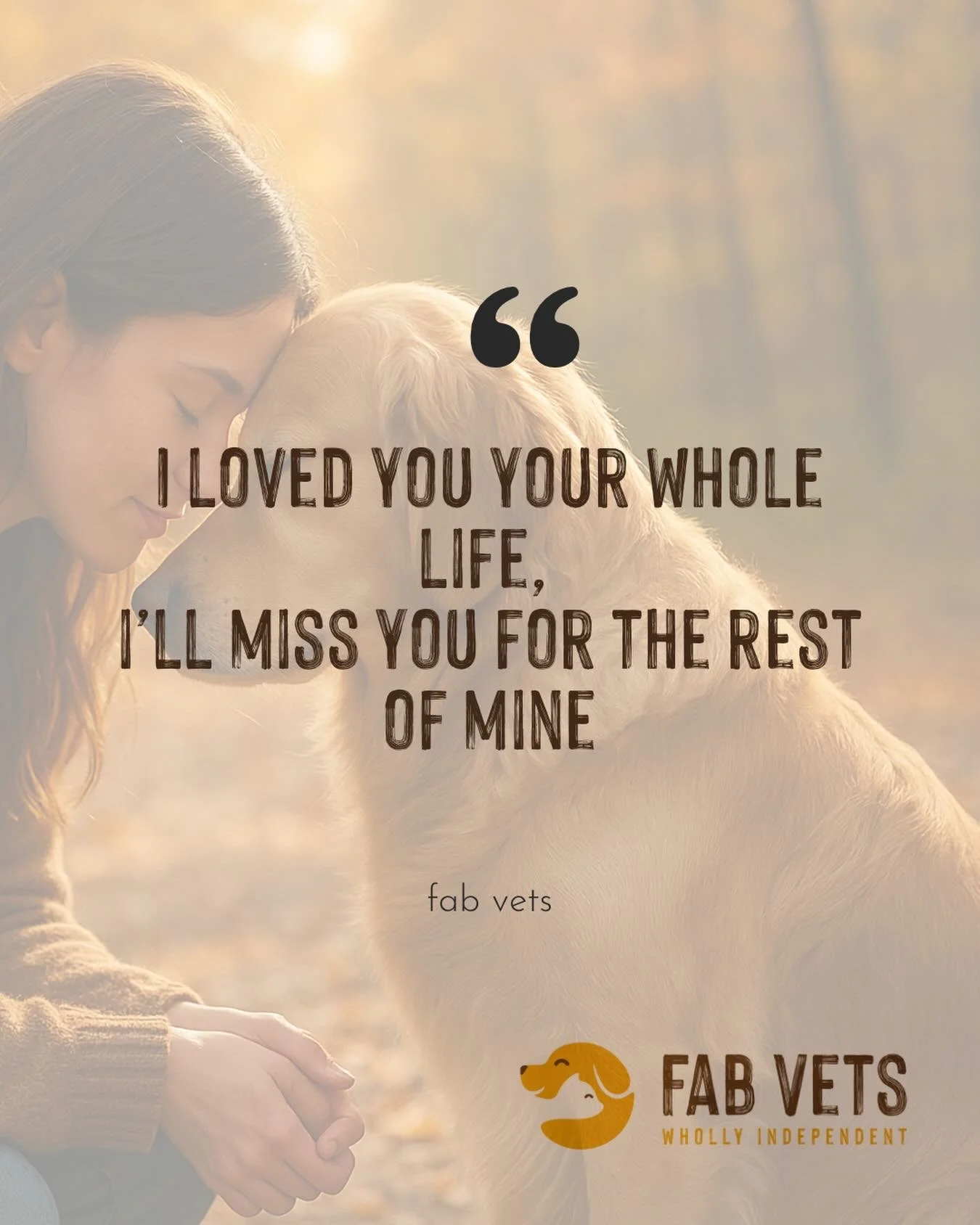 Today is World Pet Memorial Day. 🐾

For every pet that is no longer here. For every owner who still reaches for them out of habit. Who still listens for them at the door. Who finds a collar or a toy and has to stop for a moment.

Grief for a pet is 