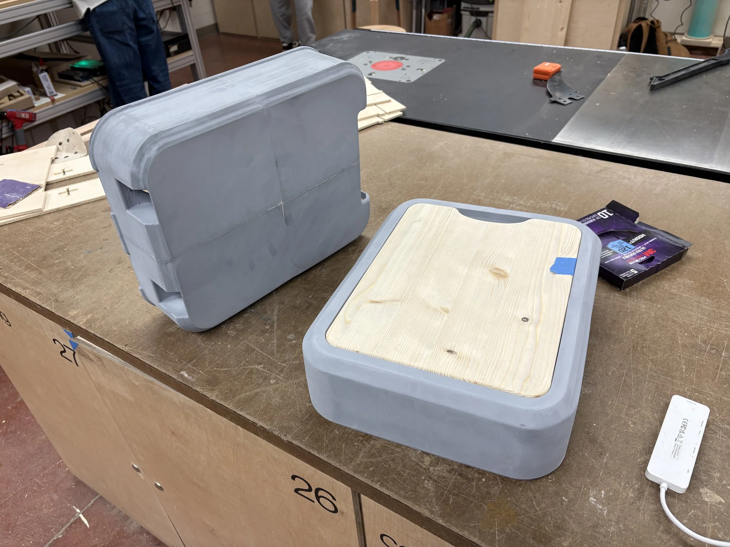 Primed shells with table.jpg