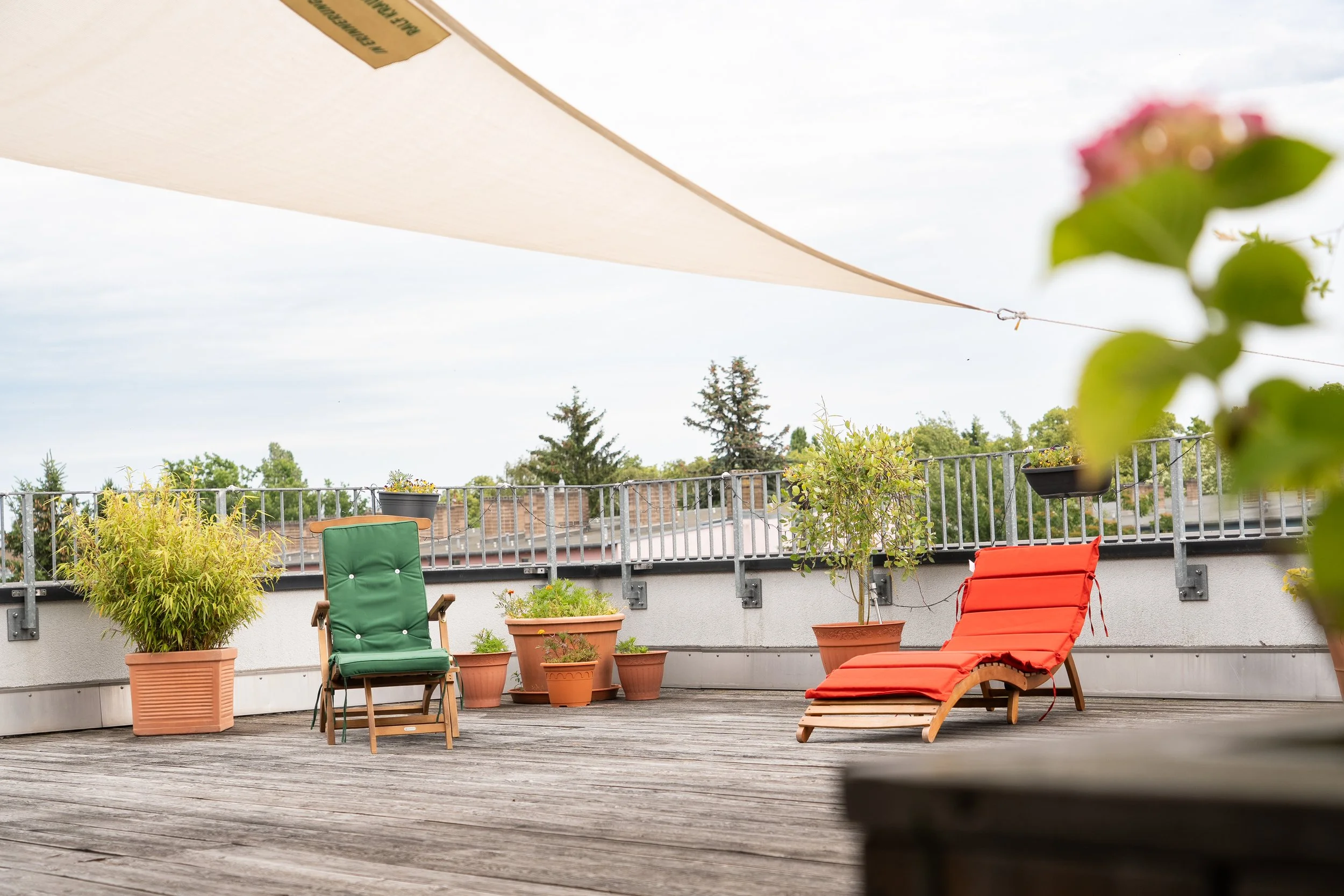 Terrasse Schmerzklinik Berlin