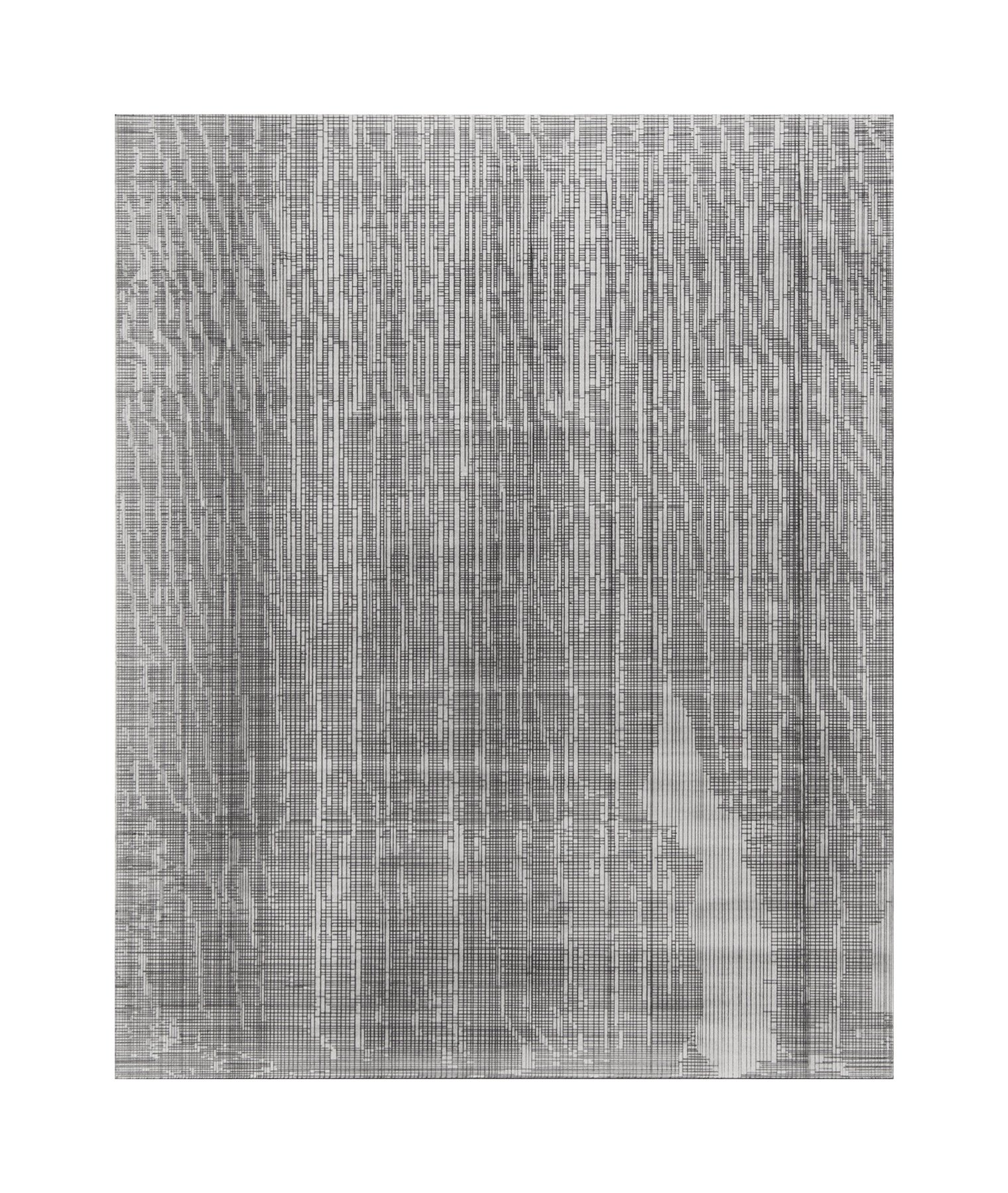 Legible Earth (Tapestry) 1.2 | 2025 10" x 8", Graphite and California wildfire char on panel