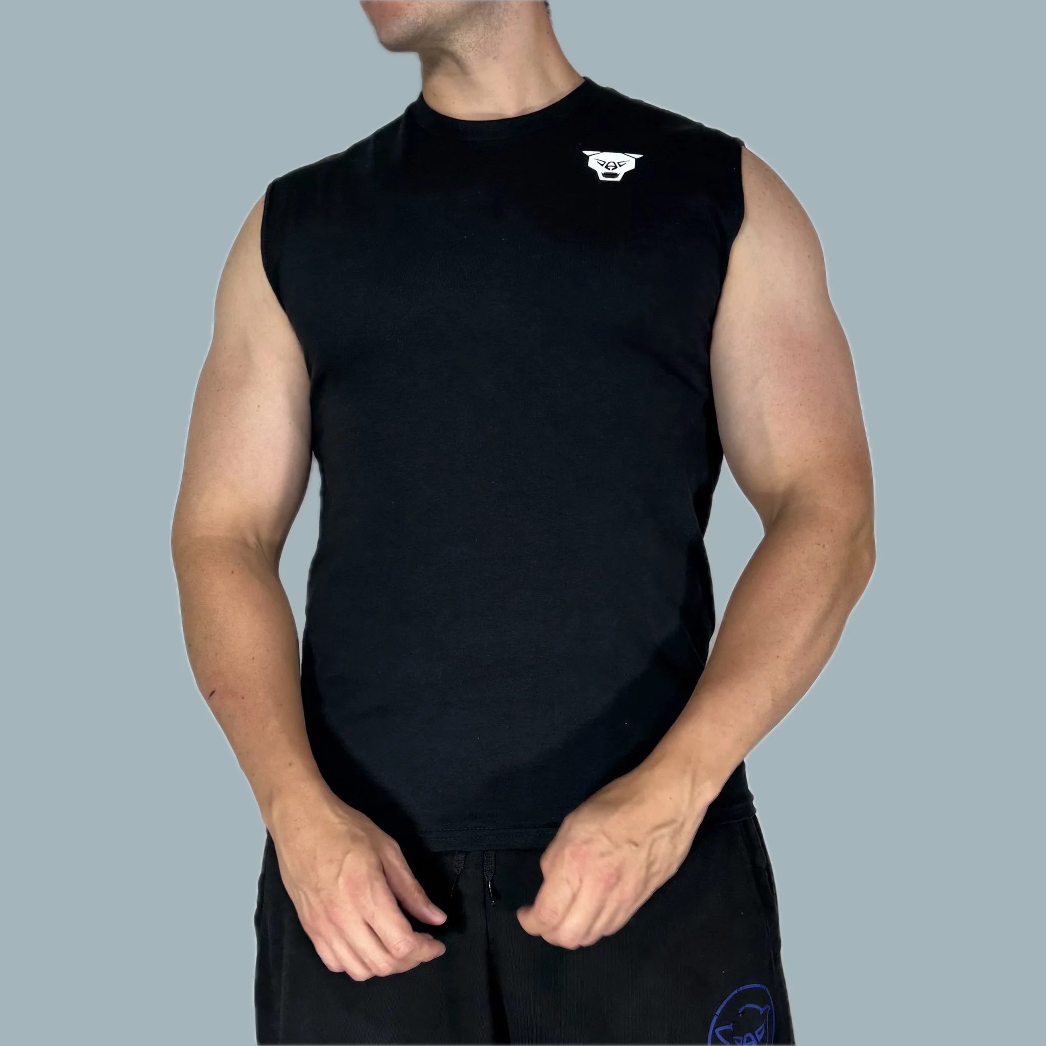 JAG Essential Sleeveless Shirt - Black