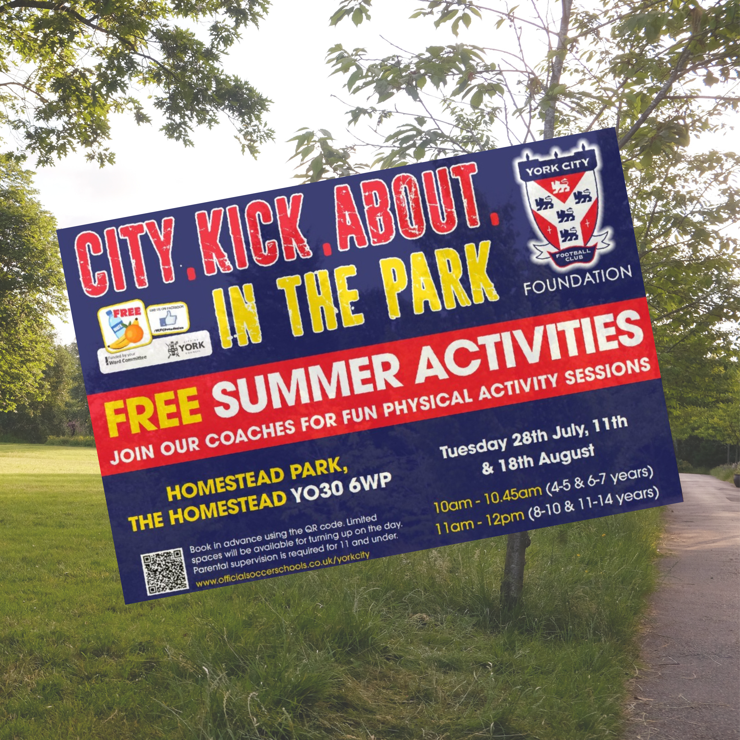 Kick about in the Park