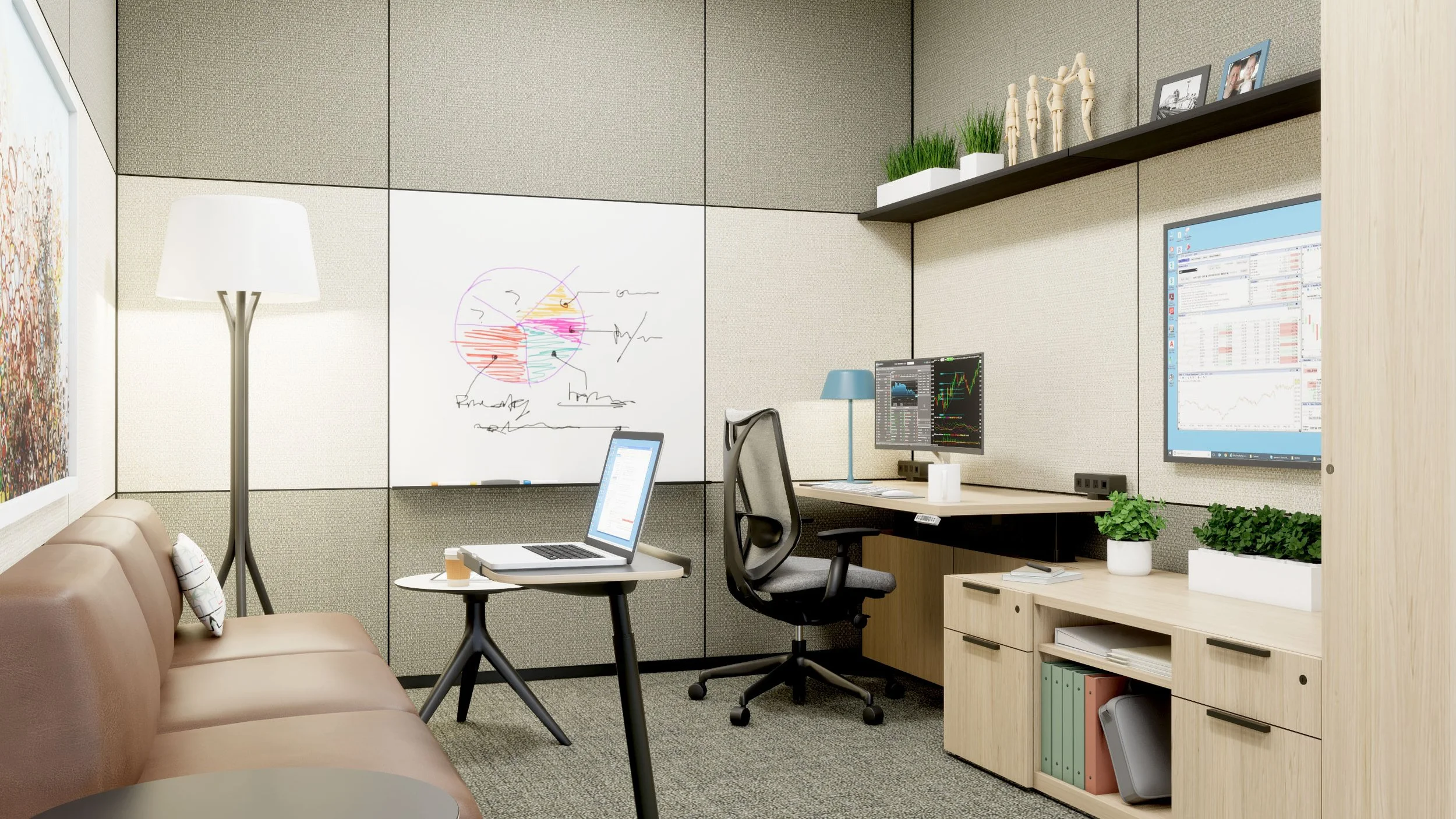 Workwall + Lounge