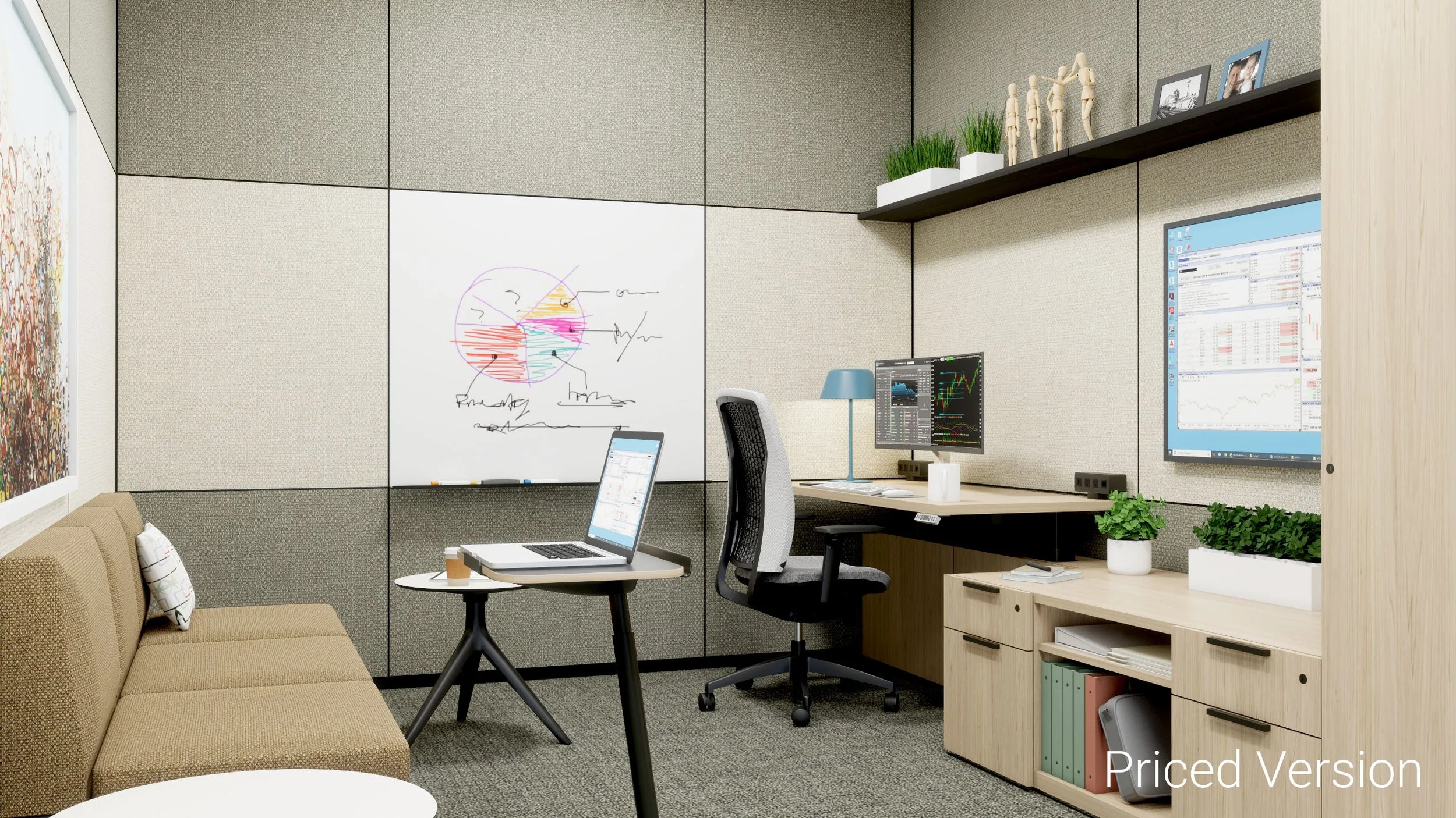 Workwall + Lounge (Priced Version)