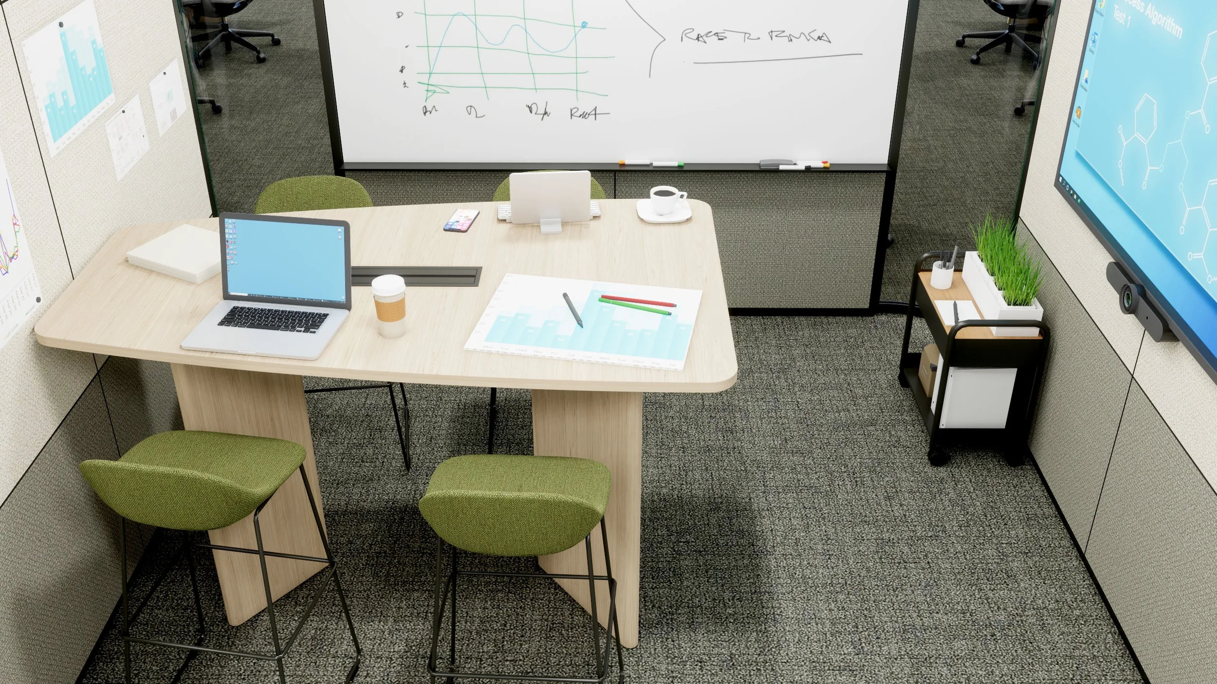 Huddle Table: Stool Height