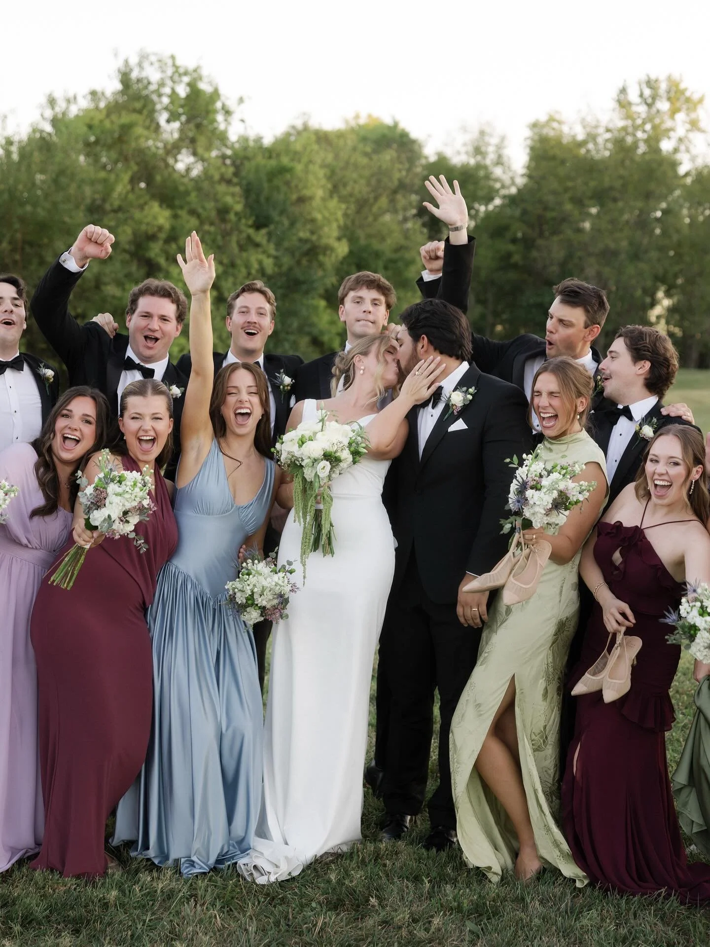 Give me weddings like Tague + Zach&rsquo;s any day!! two people completely in love, surrounded by friends who know how to have a good time. No stress, no fuss, just joy, laughter, and lots of dancing!