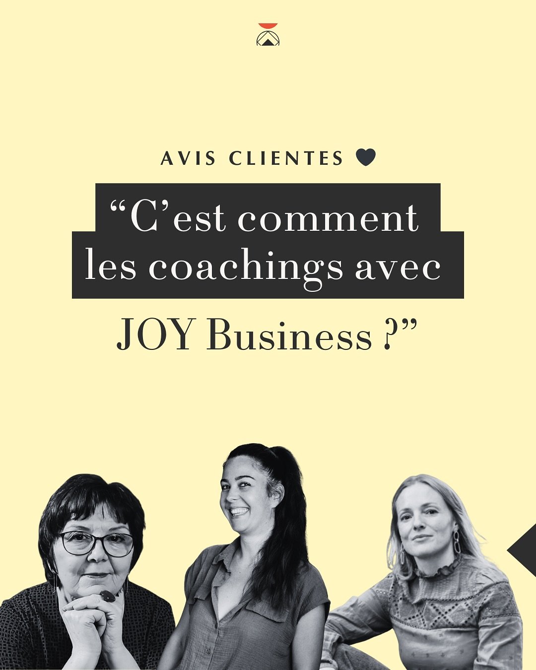 JOY Business, c&rsquo;est avant tout la joie de vous accompagner 🌞 

Et rien ne me touche plus que de lire vos retours. Merci Charlotte, Le&iuml;la et @alexiaaubry.coach pour votre confiance et tout le chemin parcouru ensemble 🖤

🙋🏽&zwj;♀️ Si tu 