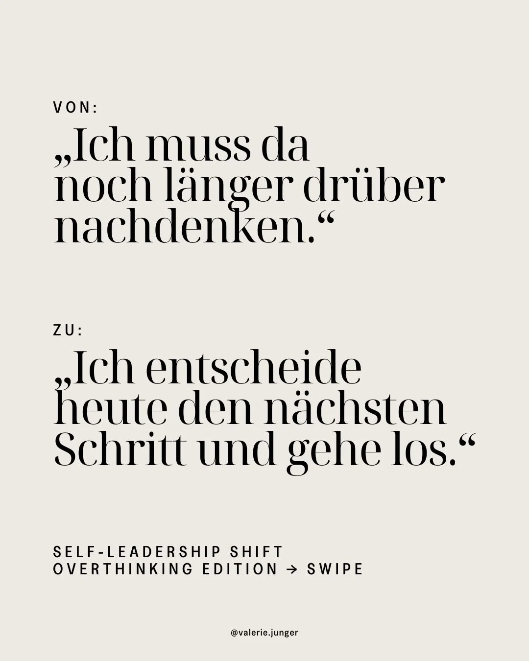 Manchmal denkt dein Kopf einfach ein bisschen l&auml;nger nach &ndash; vielleicht, weil dir das Thema wirklich wichtig ist.

💭 Du willst es gut machen.
💭 Du willst sicher sein, bevor du dich entscheidest.
💭 Du willst nochmal dr&uuml;ber schlafen, 