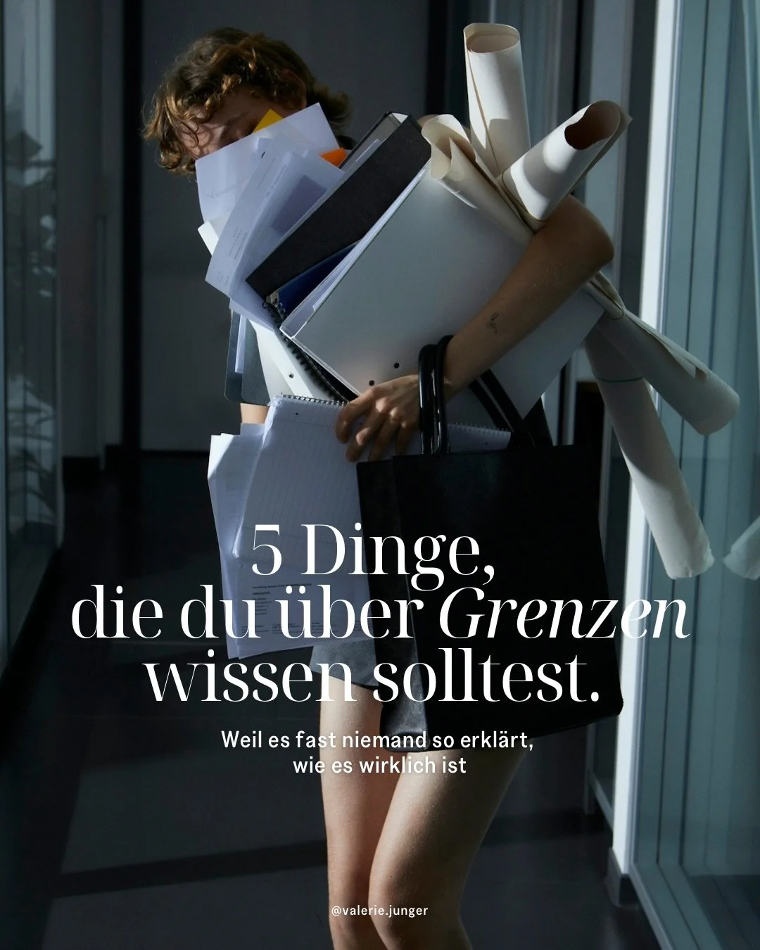 Grenzen setzen. Ein Thema, das fast jede Frau kennt &ndash; und das fast niemand so erkl&auml;rt, wie es wirklich ist.

Viele setzen Grenzen gleich mit Egoismus. Mit dem Gef&uuml;hl, anderen gegen&uuml;ber gleichg&uuml;ltig zu sein. Dabei geht es um 