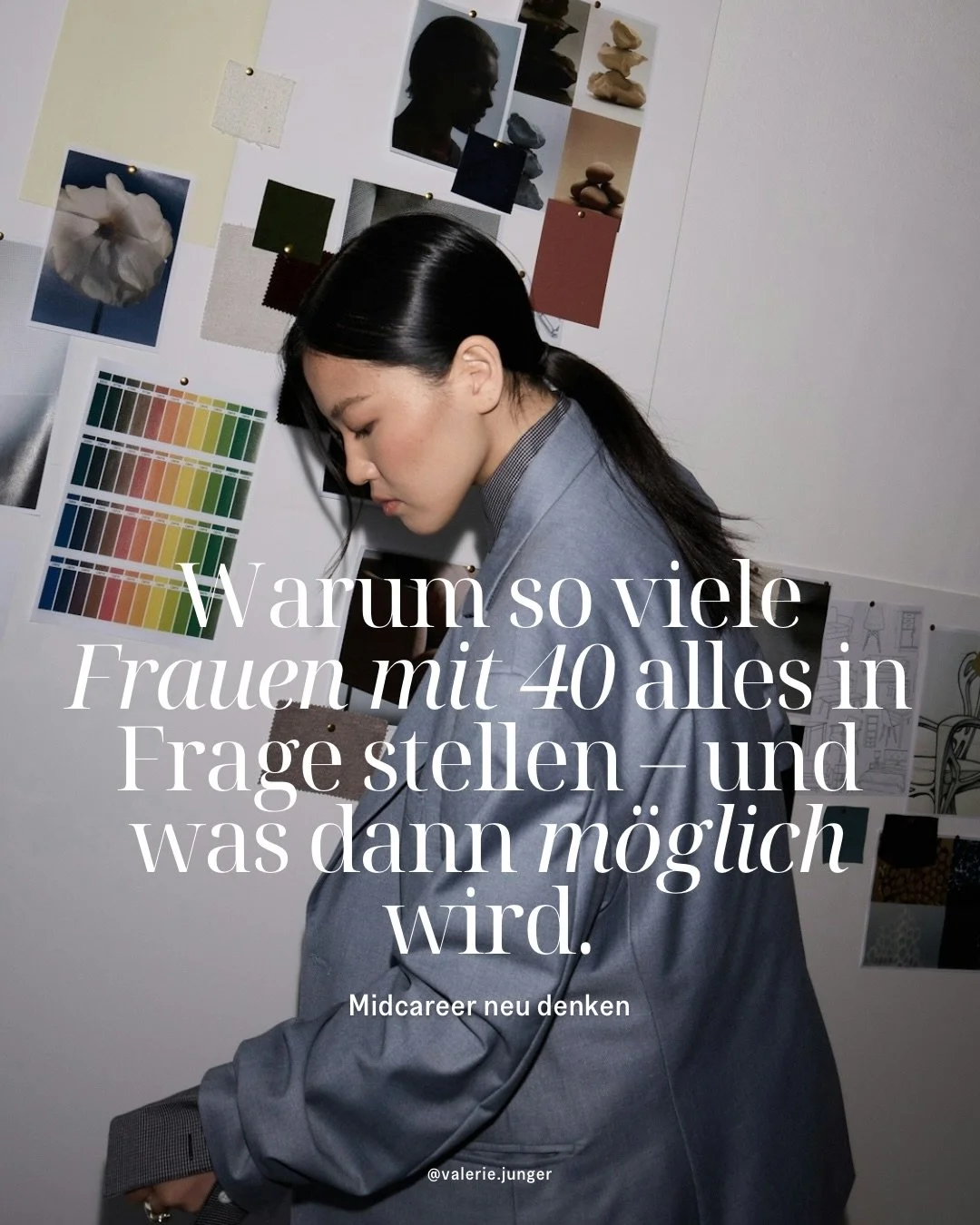 Warum so viele Frauen mit 40 alles in Frage stellen &ndash; und was dann m&ouml;glich wird.

Du hast geliefert, dich bewiesen, Verantwortung &uuml;bernommen. Und irgendwann taucht dieser Gedanke auf &ndash; und l&auml;sst sich einfach nicht mehr igno