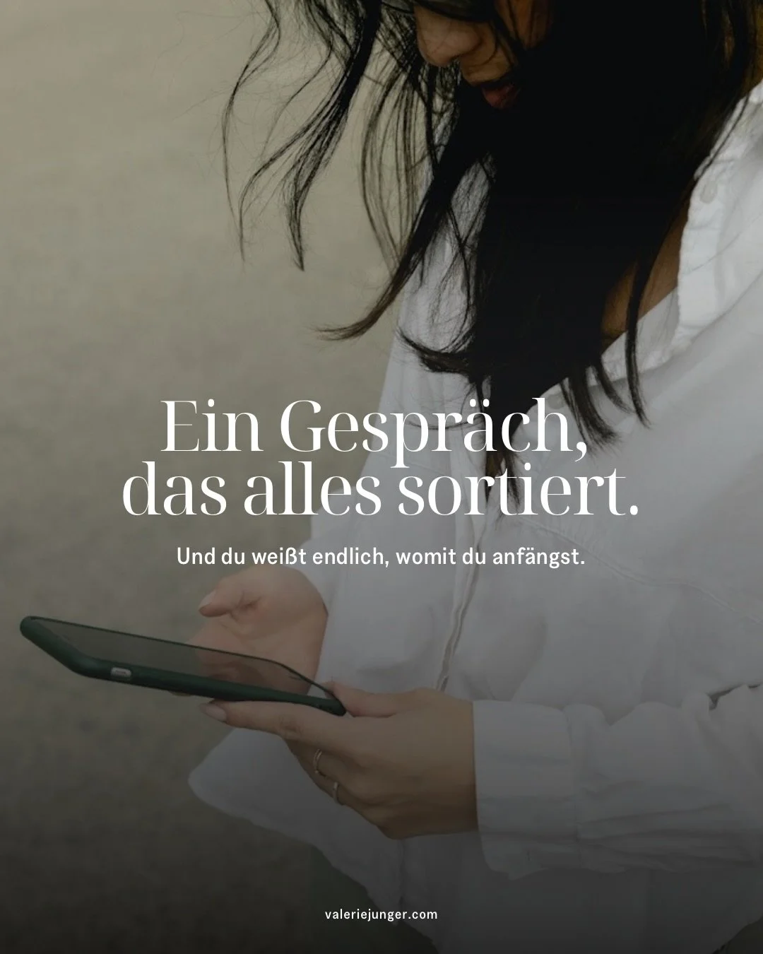 Wann hast du zuletzt ein Gespr&auml;ch gef&uuml;hrt, das dich wirklich einen Schritt nach vorne gebracht hat? Ein Gespr&auml;ch, nach dem du klarer bist, aufrechter sitzt, freier atmest, Kribbeln in den H&auml;nden sp&uuml;rst. Mit dem Gef&uuml;hl: I