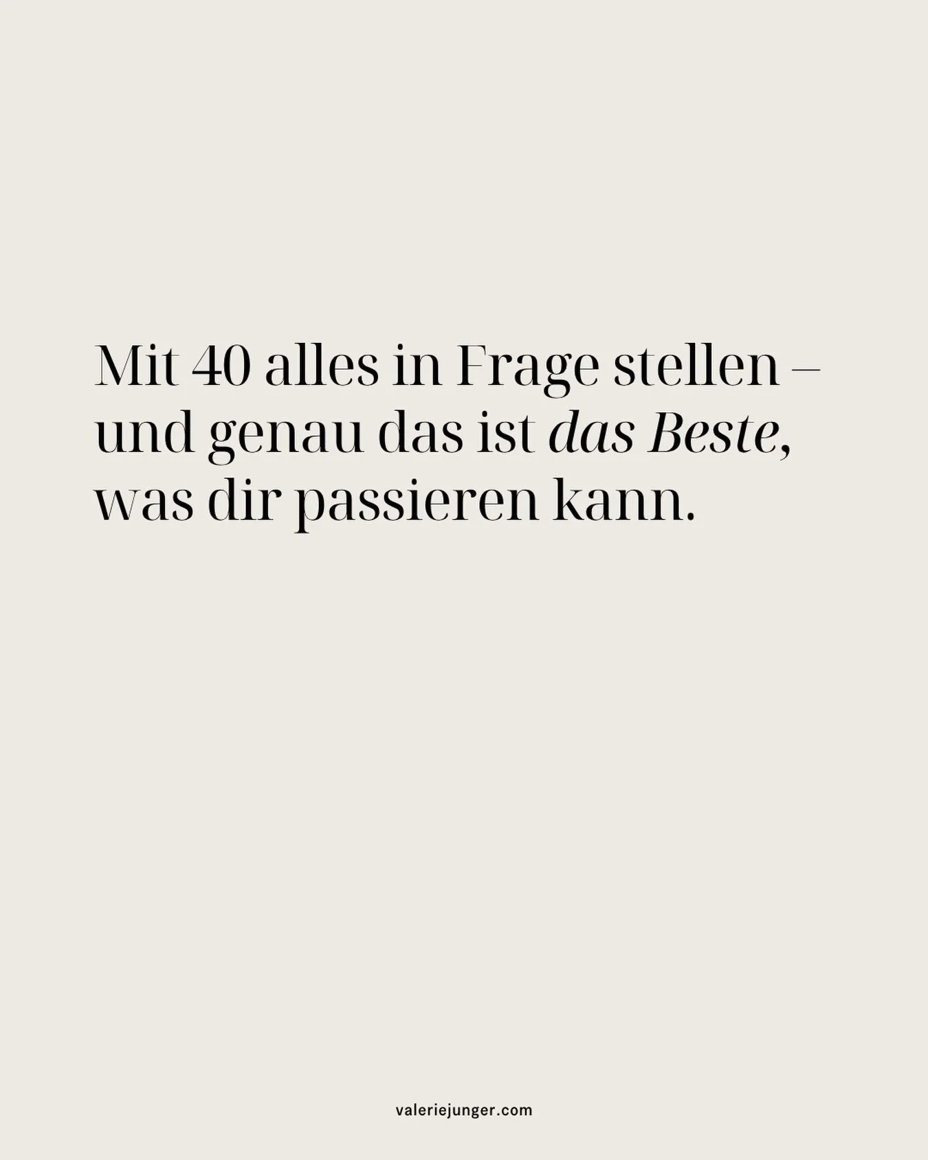 Du hast dir etwas aufgebaut. Eine Karriere, eine Familie, ein Leben, das von au&szlig;en gut aussieht &ndash; und das du dir so gew&uuml;nscht hast. Du hast geliefert, Verantwortung &uuml;bernommen, funktioniert. 

Und dann, irgendwo zwischen Alltag,