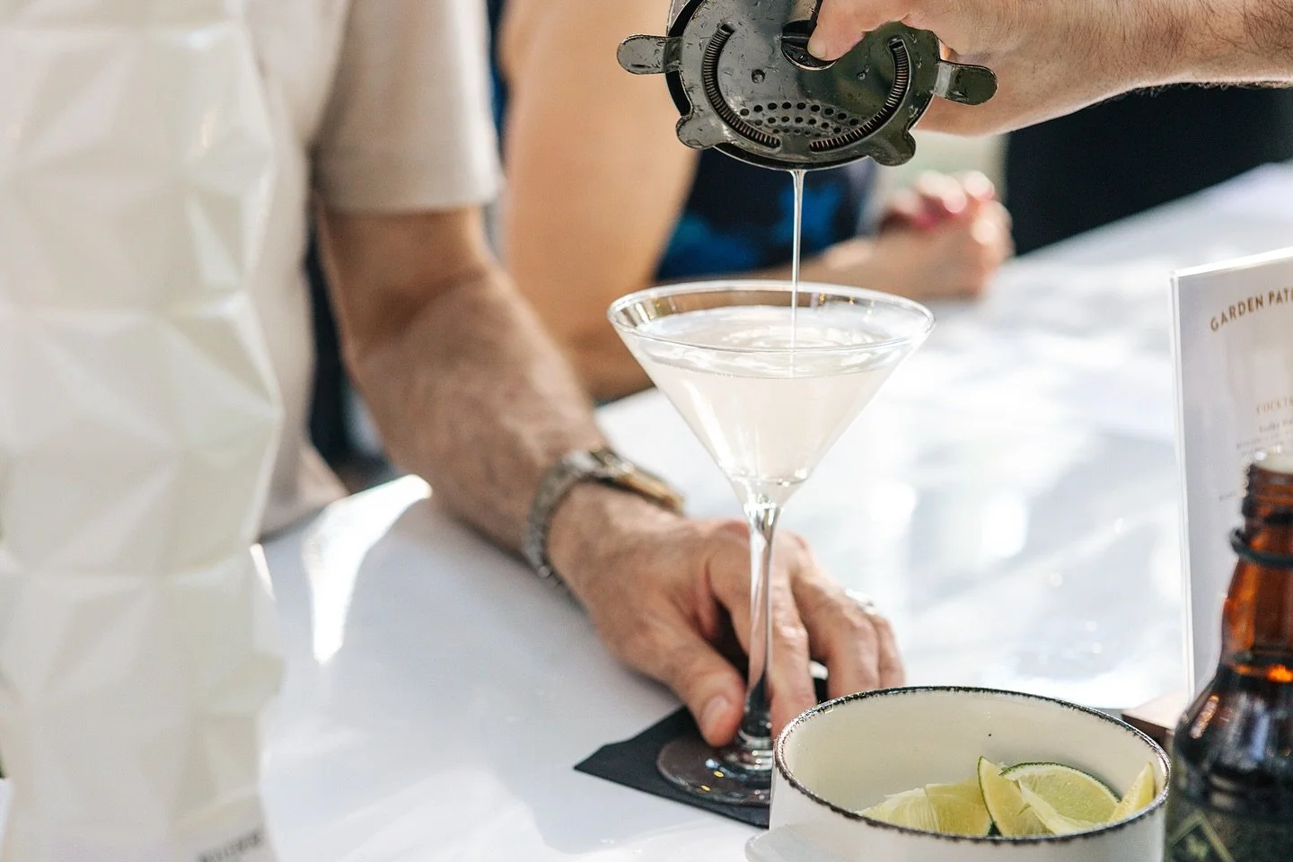 The weekend starts here &mdash; with a martini and a touch of Ballyhoo. 🍸