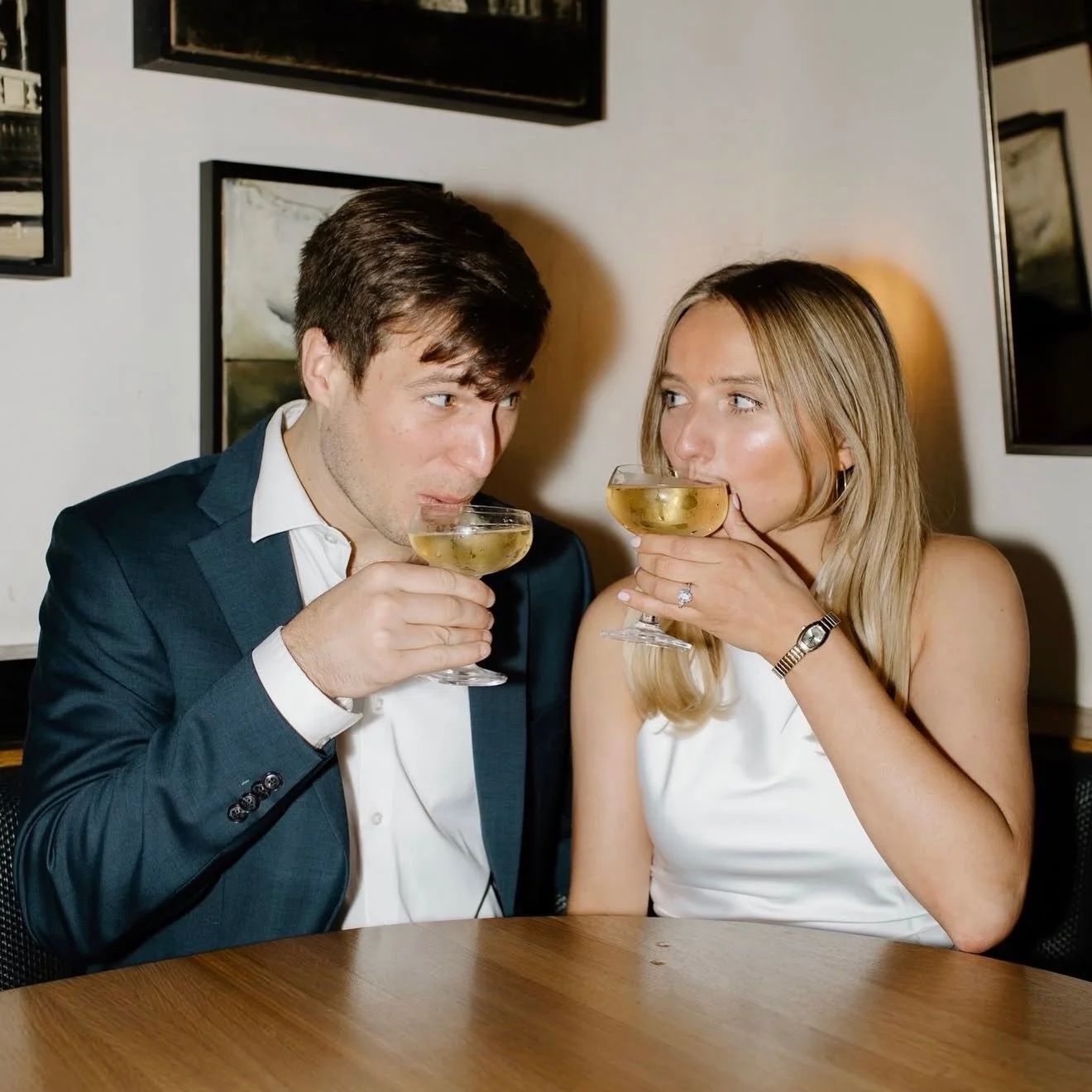 Love, bubbles, and a night at Gemini&hellip; ❤️