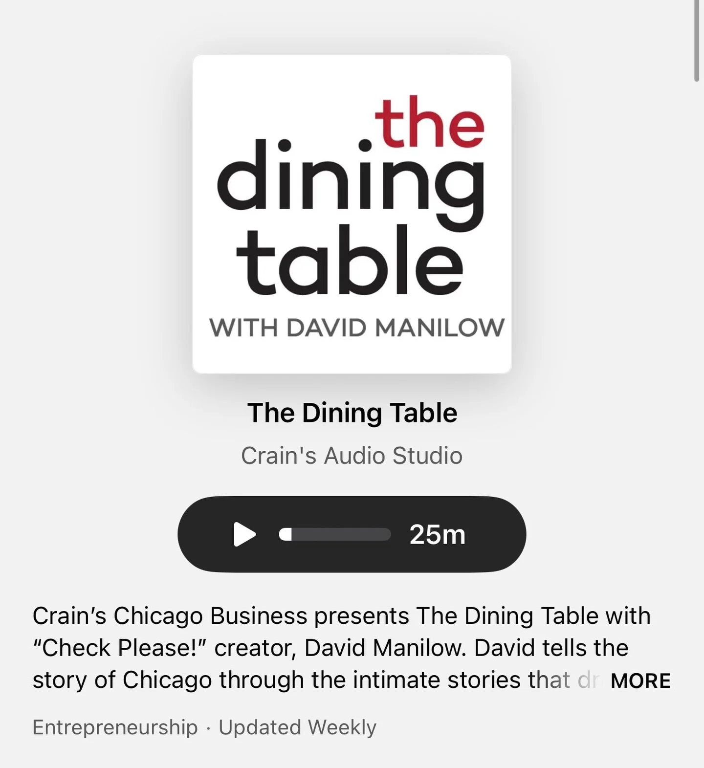 Last week, our founder and CEO, Ryan O&rsquo;Donnell, joined The Dining Table and @crainschicago to discuss the strategies behind launching and growing successful restaurants, lessons learned along the way, and what continues to drive Ballyhoo forwar