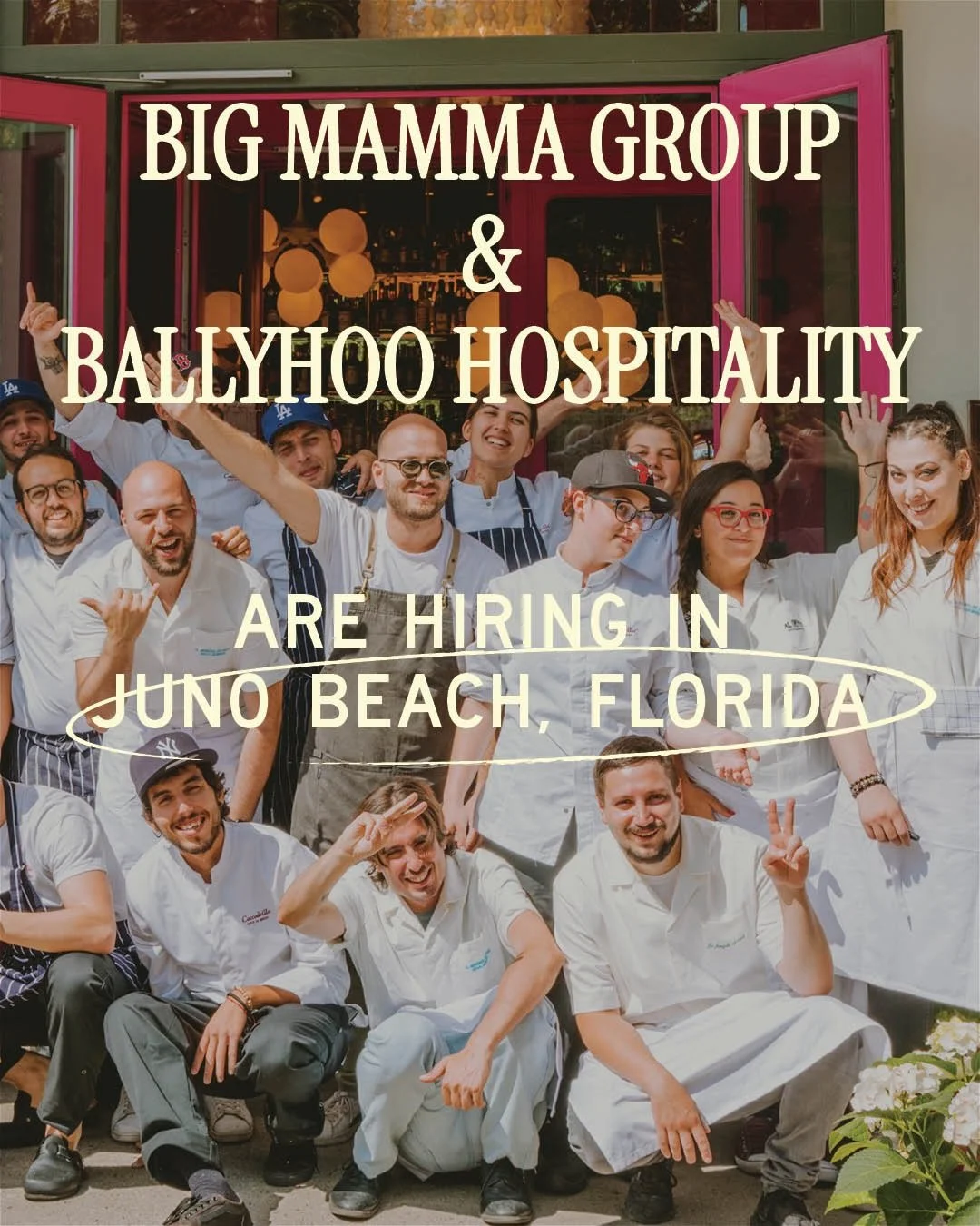 Florida, we&rsquo;re coming ☀️🌴

The @bigmammagroup and Ballyhoo Hospitality dream is becoming a reality, and we couldn&rsquo;t be more excited to join the Juno Beach community. We&rsquo;re bringing a taste of the Italian sun to South Florida: excep