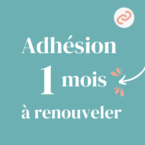 Adhésion pour 1 mois