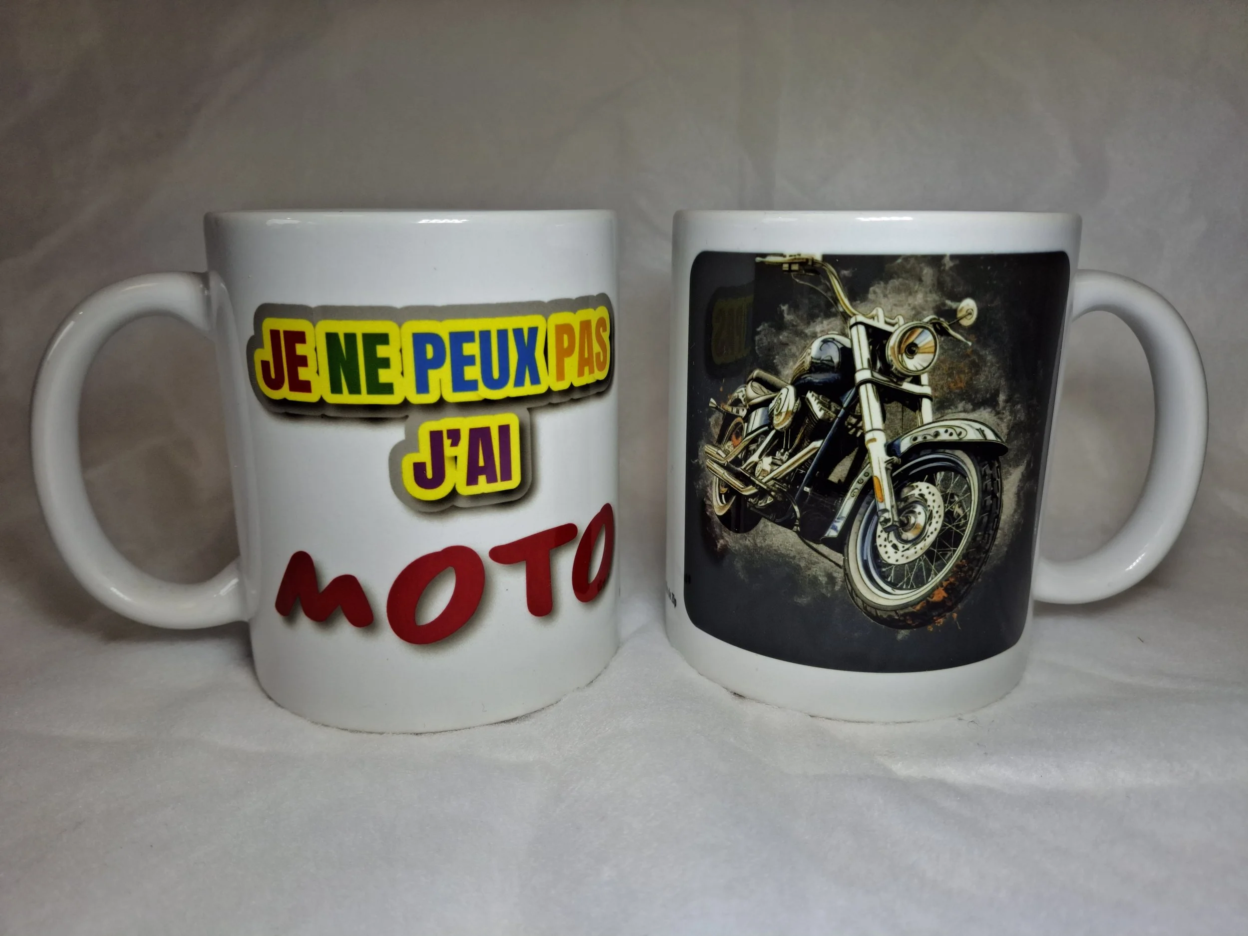 Mug je peux pas j'ai Moto