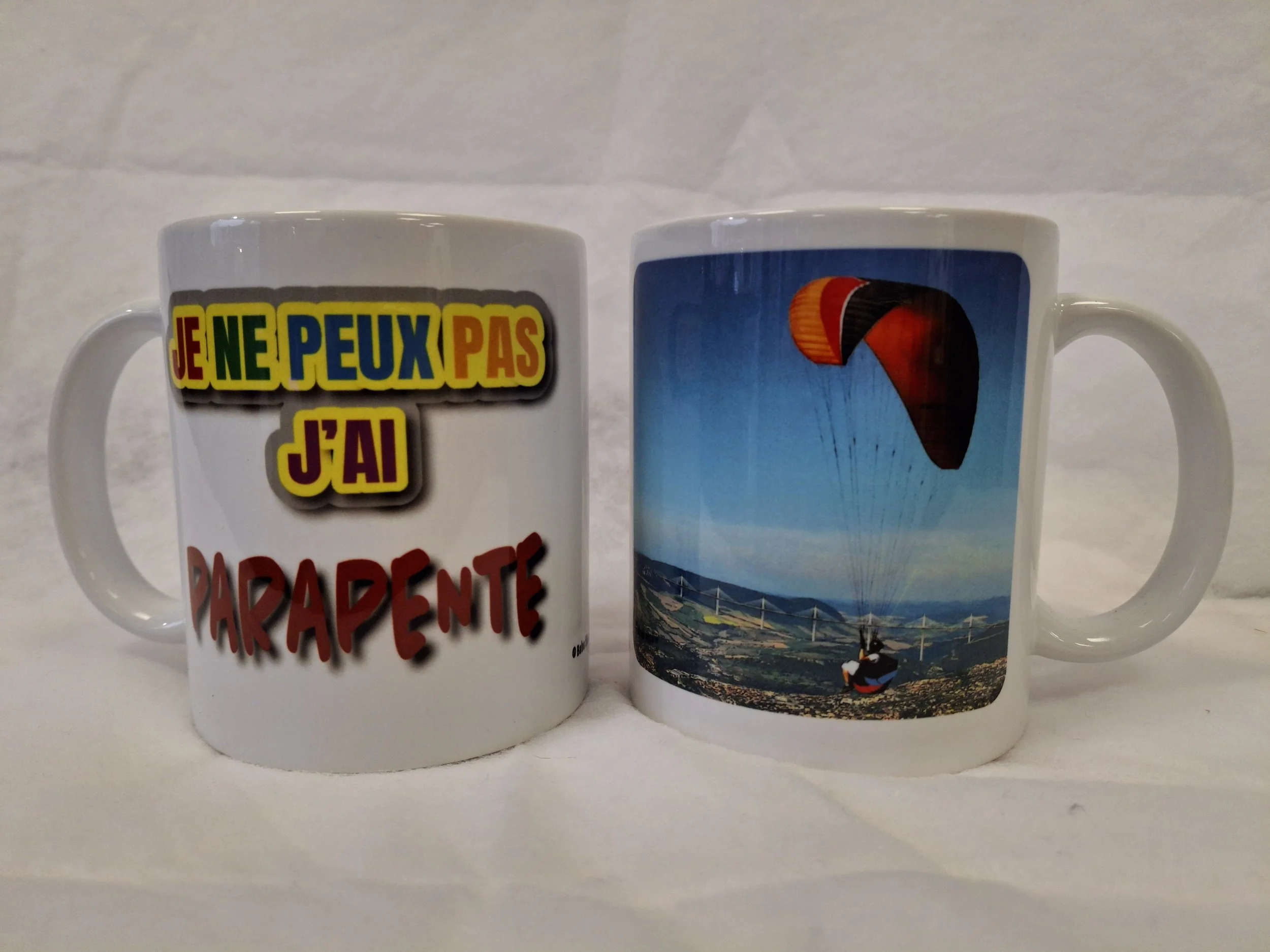Mug je peux pas j'ai parapente
