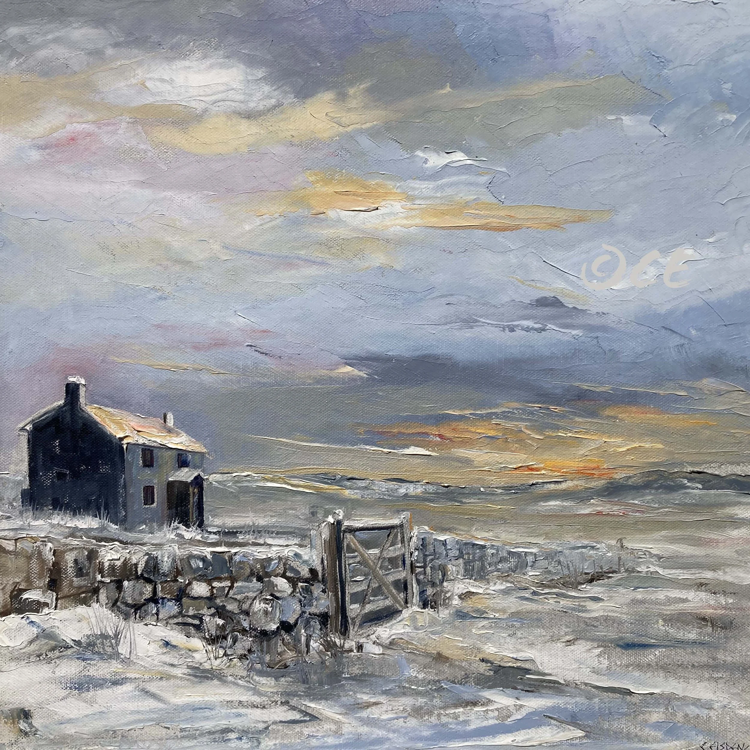 Abandoned on Dartmoor - Original Landscape Oil Painting