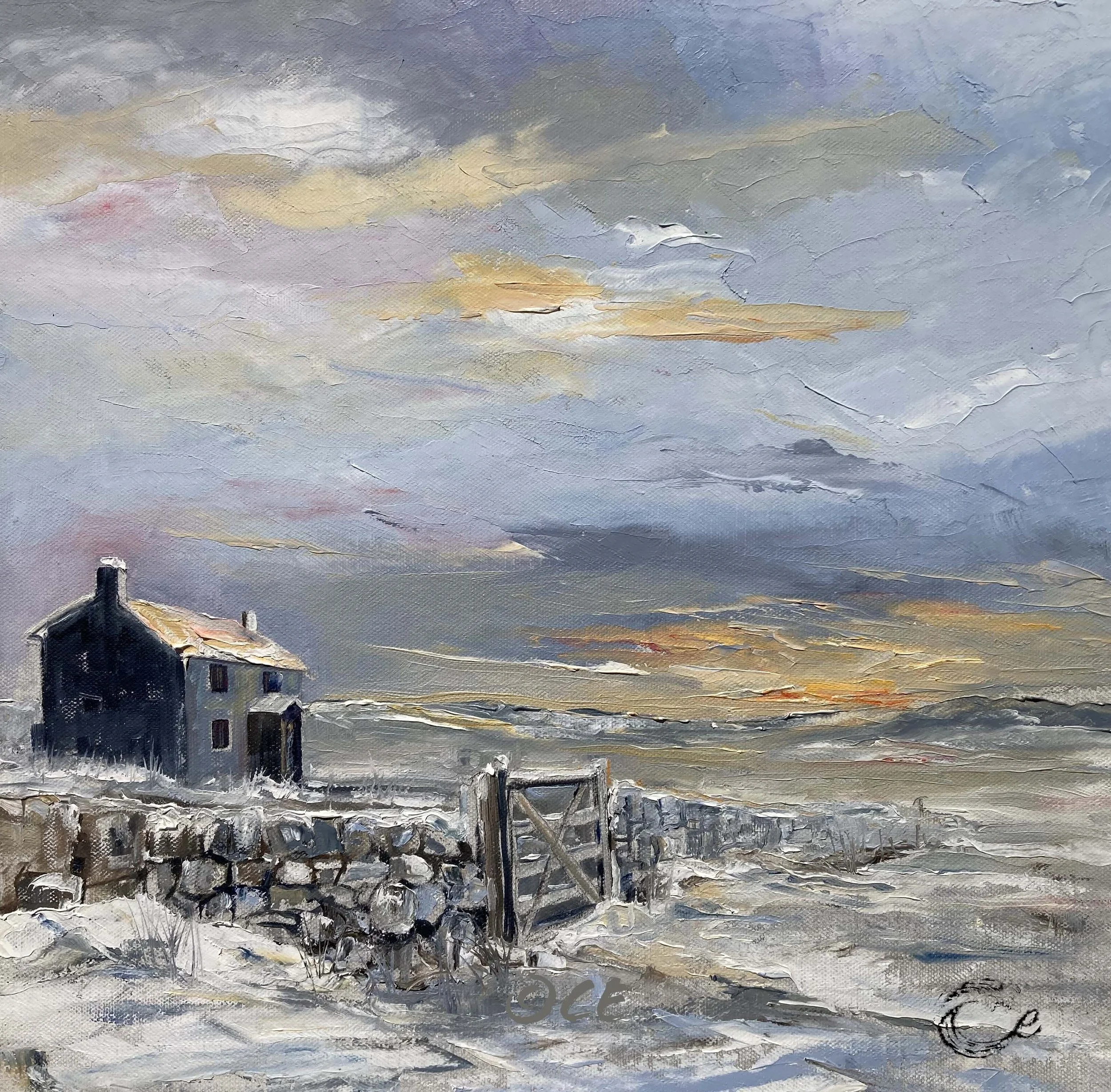 Abandoned on Dartmoor - Original Landscape Oil Painting