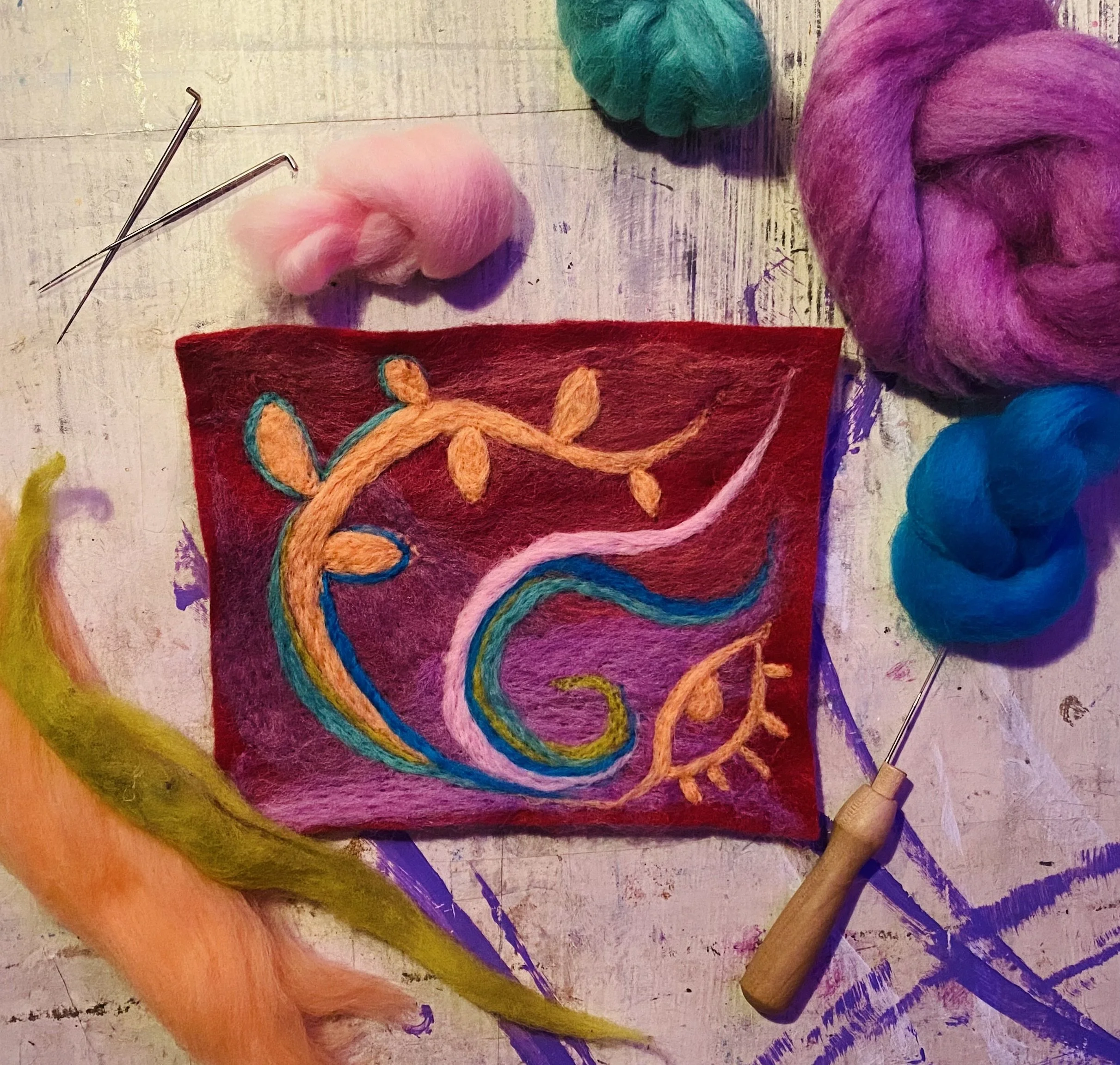 Painting With Felt